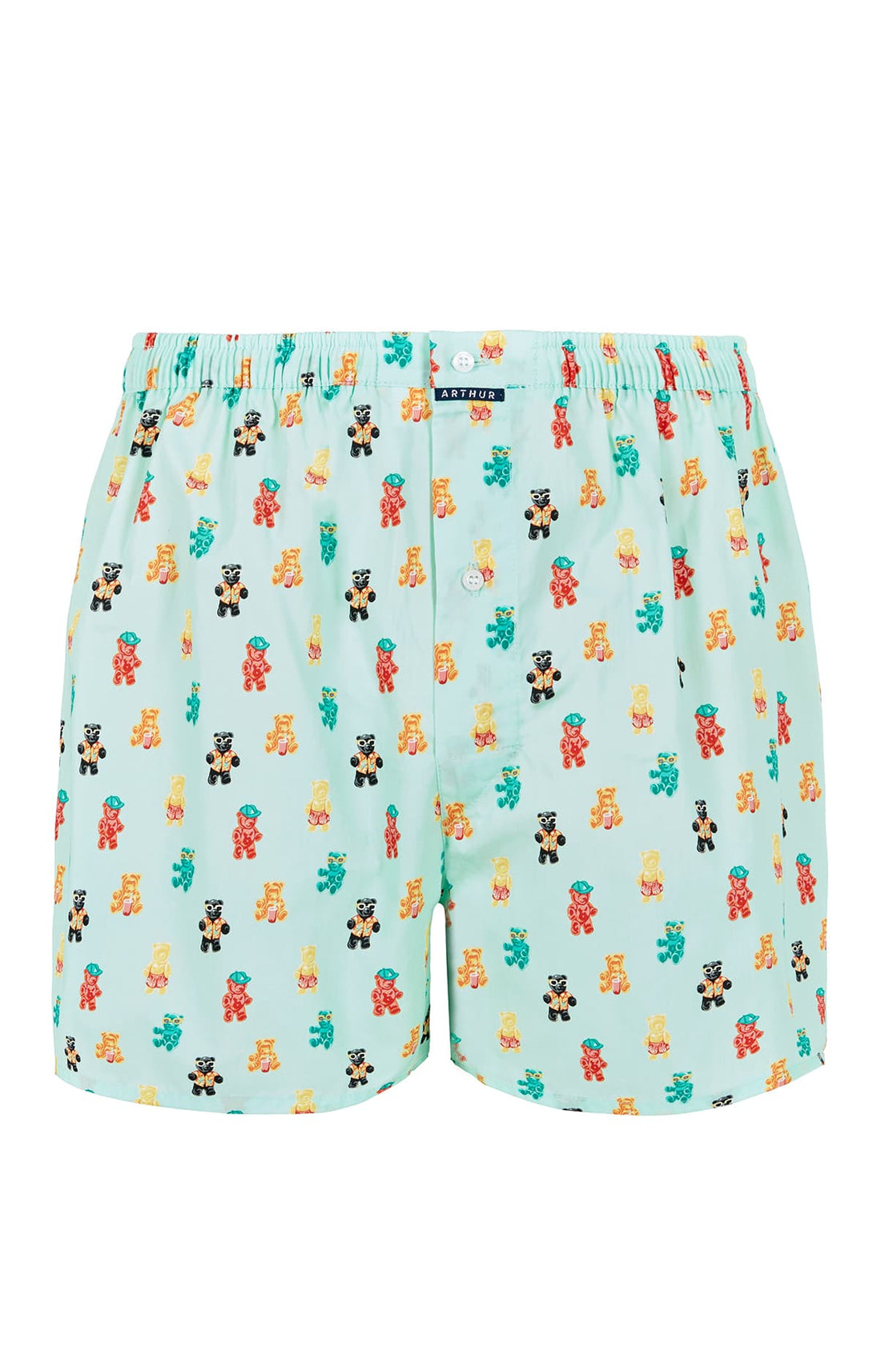 Caleçon classique motif ours en guimauve 3