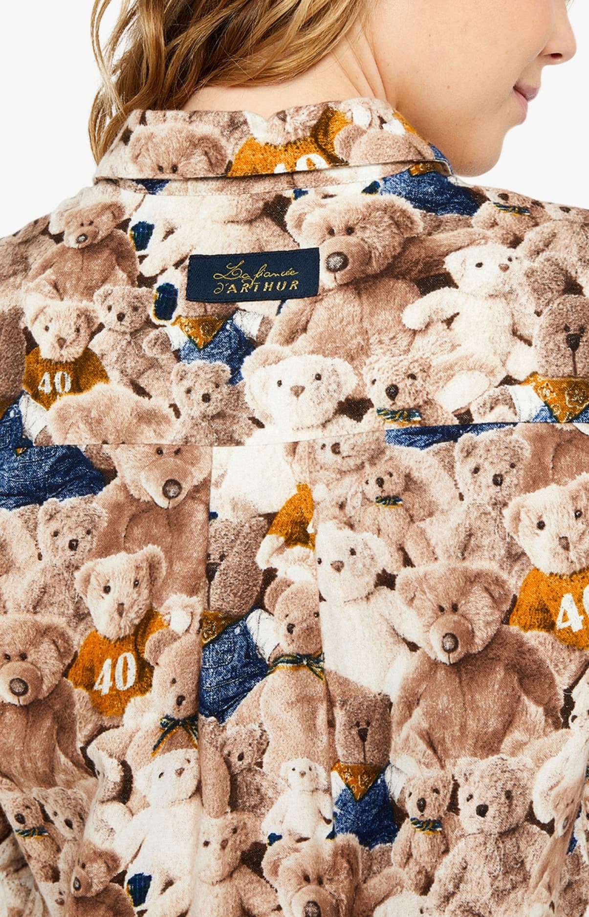 Chemise Grand-Père Femme Teddy 40 ans 6