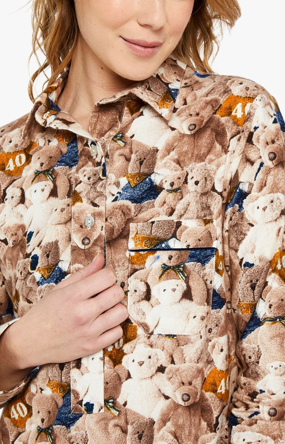 Chemise Grand-Père Femme Teddy 40 ans 2