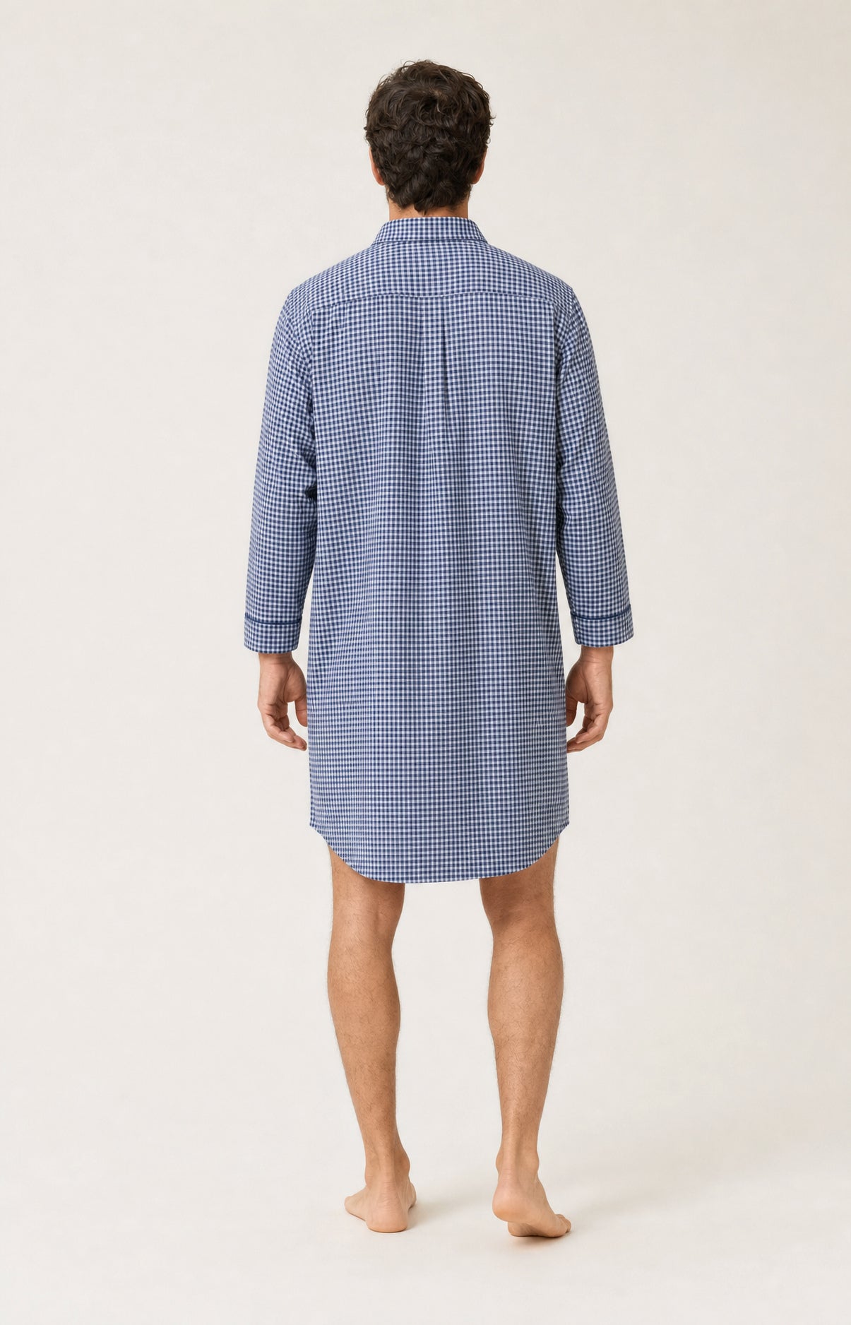 Chemise Grand-Père en flanelle de coton - Elie