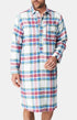 Chemise Grand-Père Femme Logan Blanc et Ivoire 1