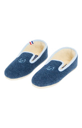 Chaussons Homme Piste bleue DENIM 1