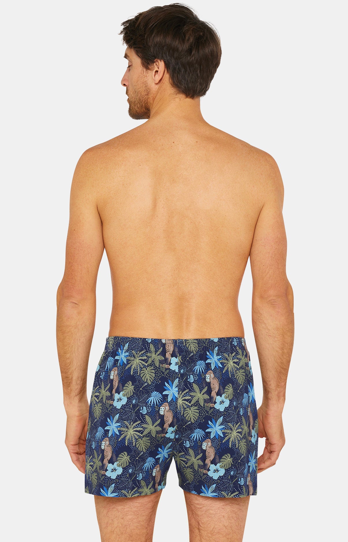 Caleçon de nuit Homme Jungle Marine 5
