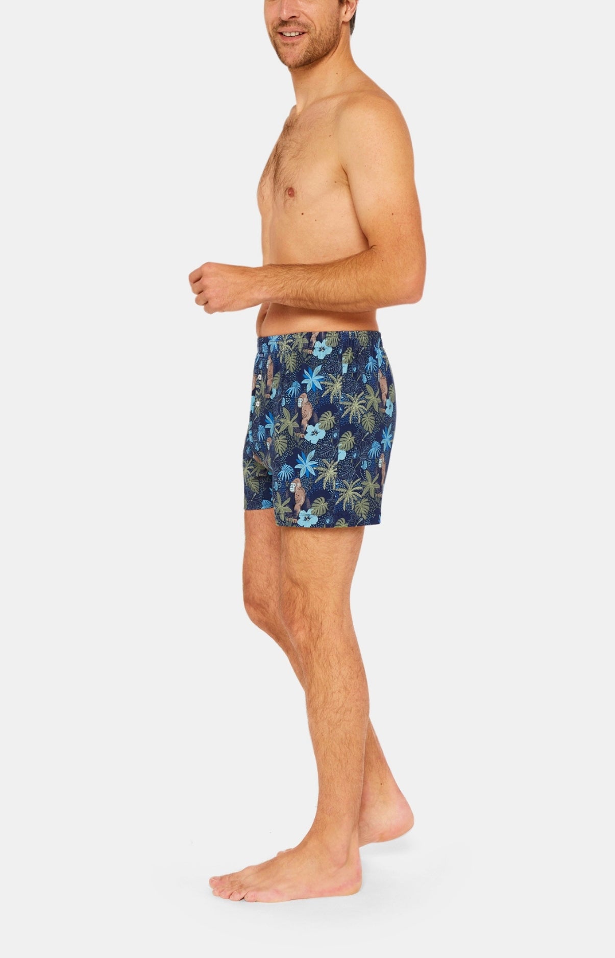 Caleçon de nuit Homme Jungle Marine 4