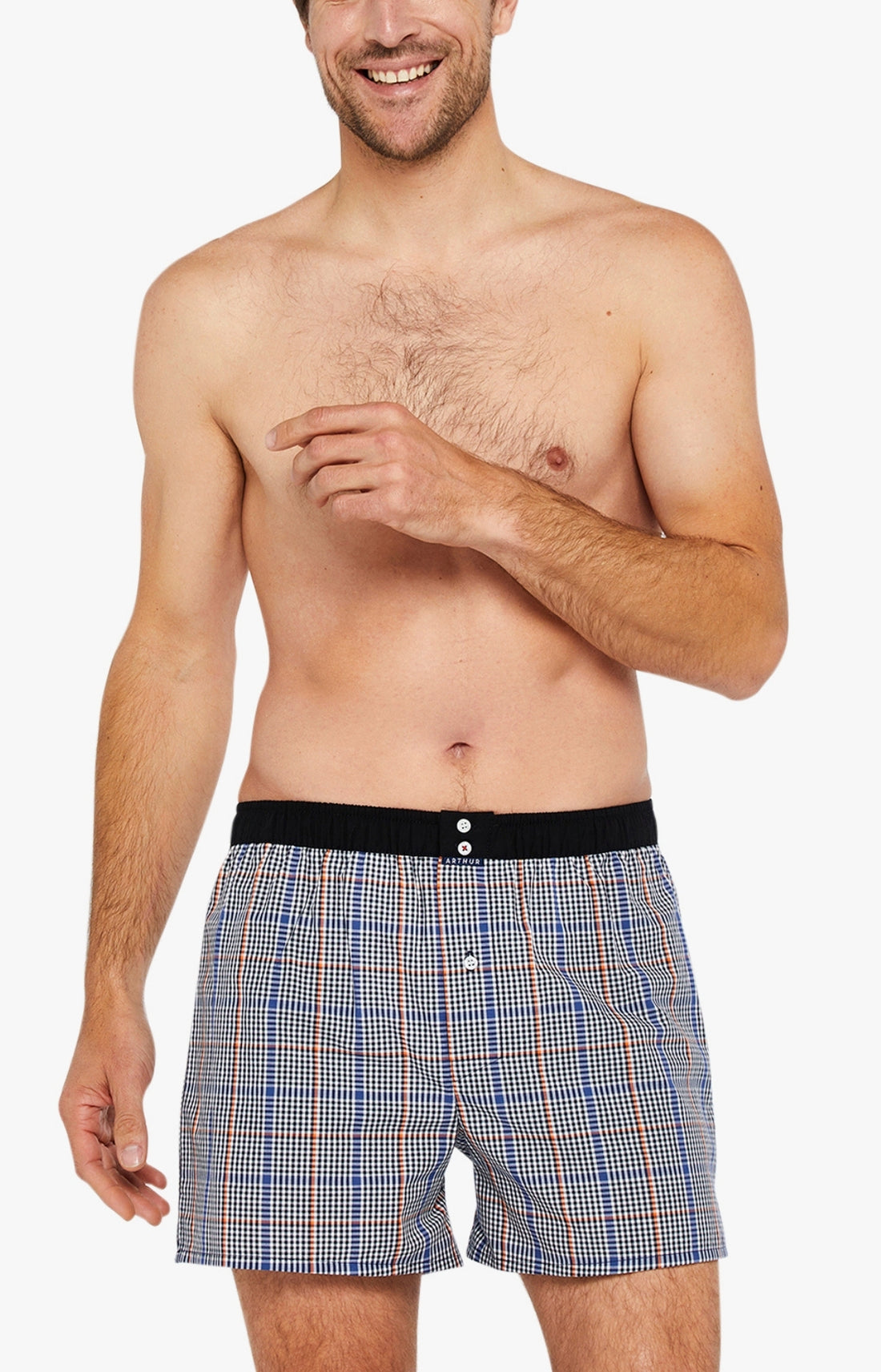 Caleçon avec suspensoir Homme Le Club n°1067 Gris 1