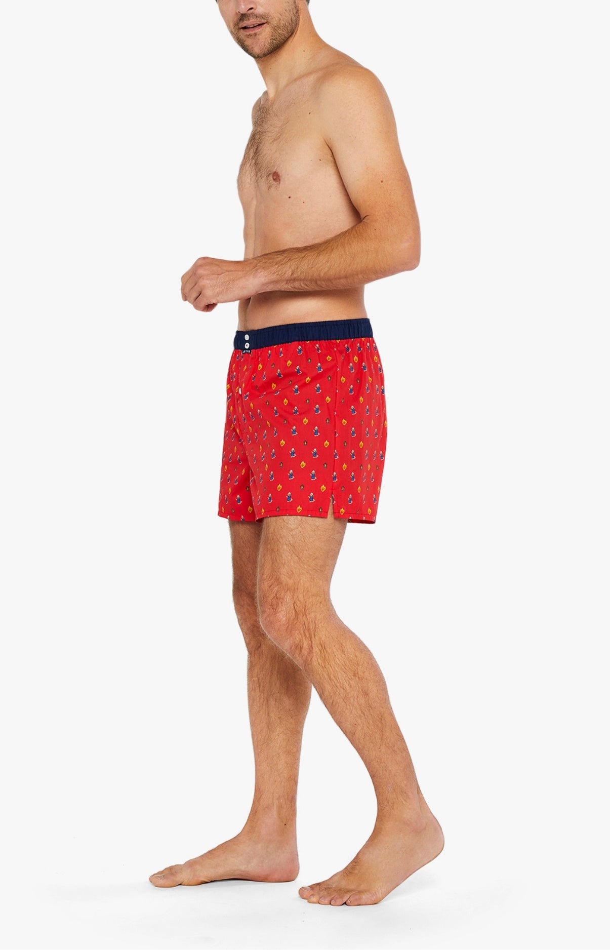 Caleçon avec suspensoir Homme Le Club n°1071 Rouge 4
