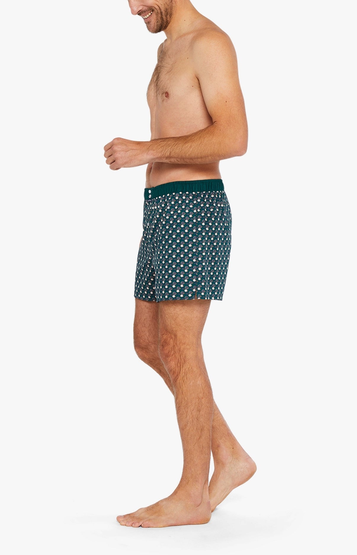 Caleçon avec suspensoir Homme Le Club n°1074 Vert 4