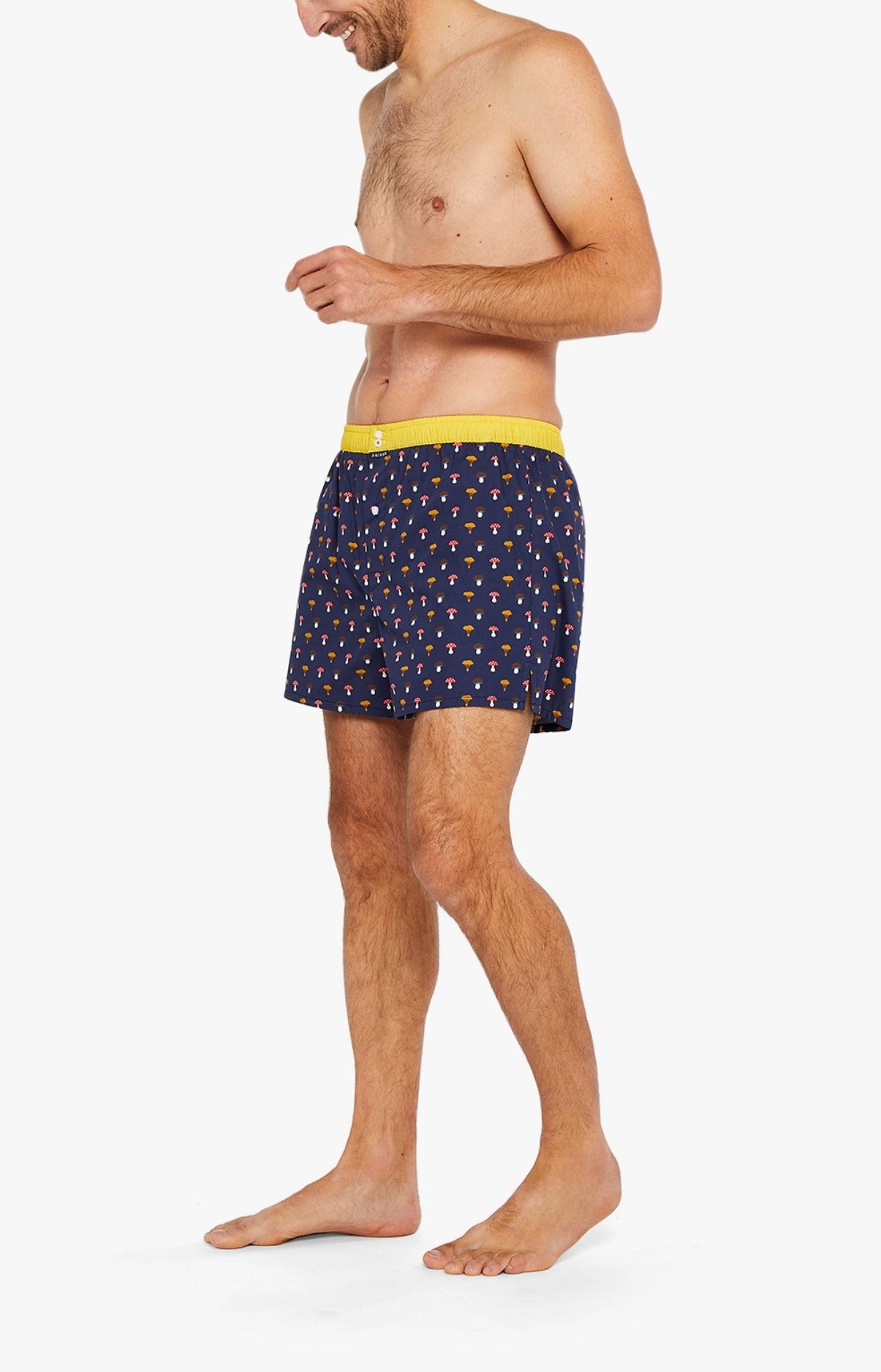 Caleçon avec suspensoir Homme Le Club n°1077 Marine 4