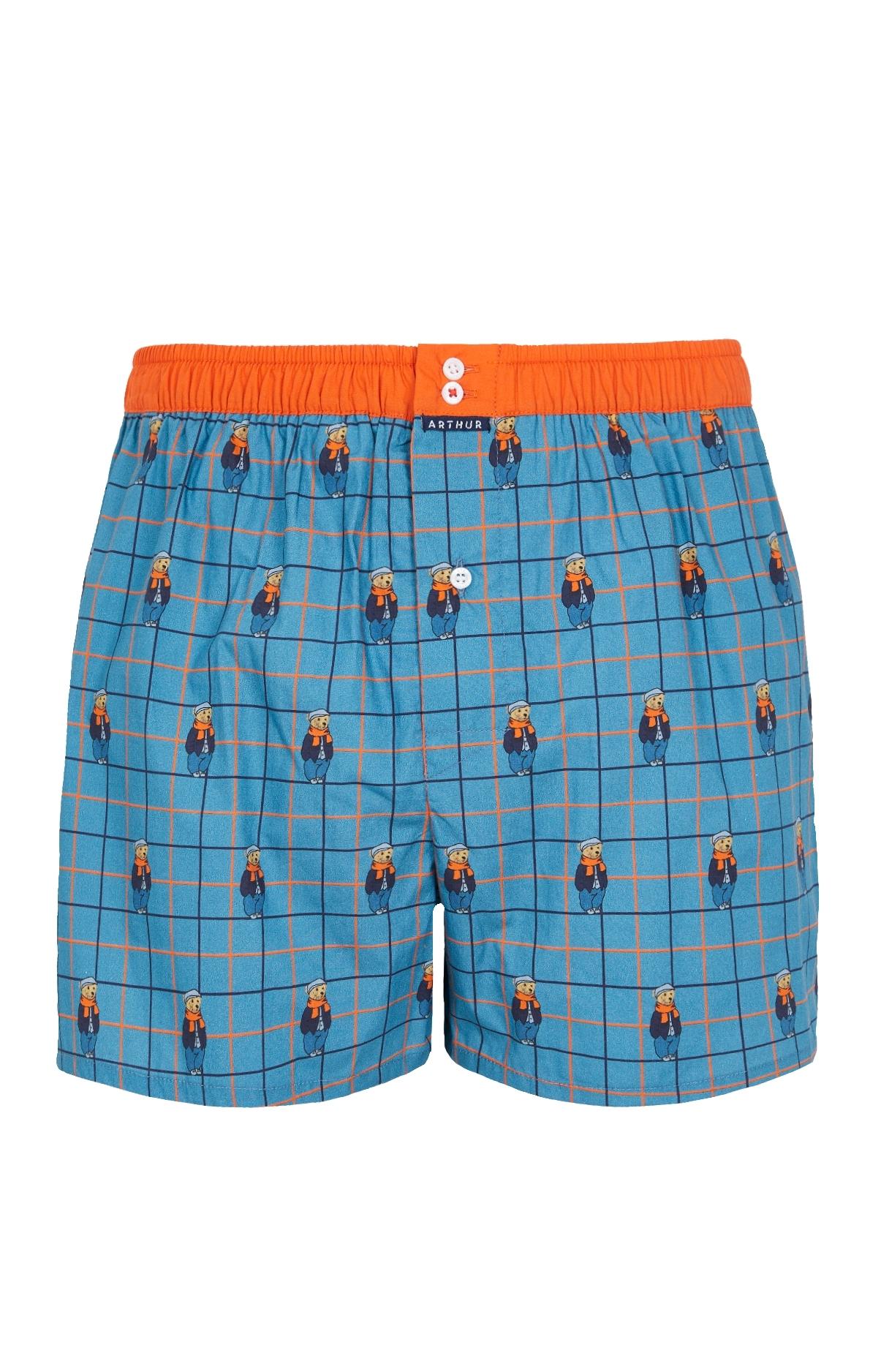 Caleçon avec suspensoir Homme Le Club n°1078 Bleu 3