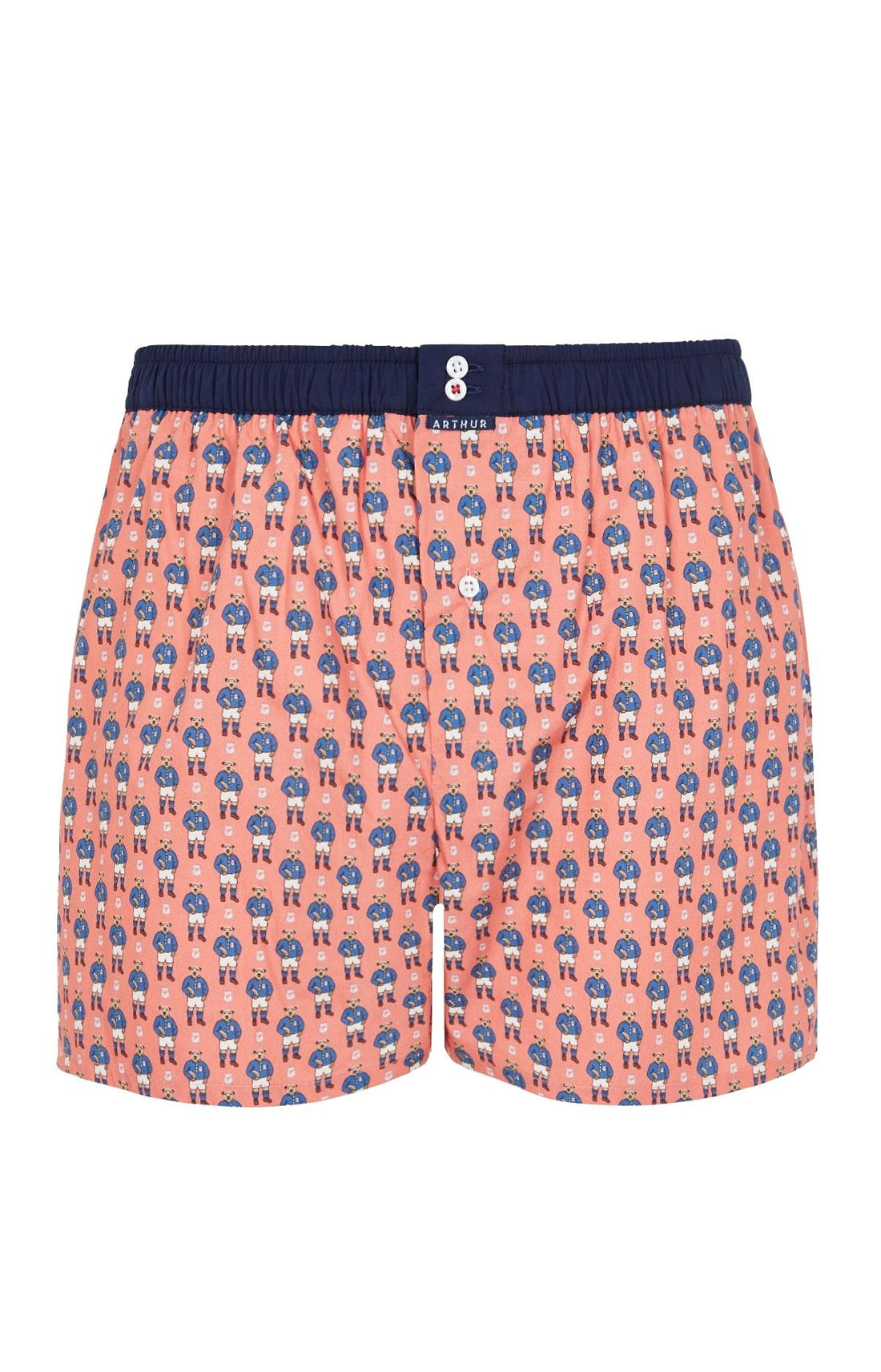 Caleçon avec suspensoir Homme Le Club n°1082 Orange 3