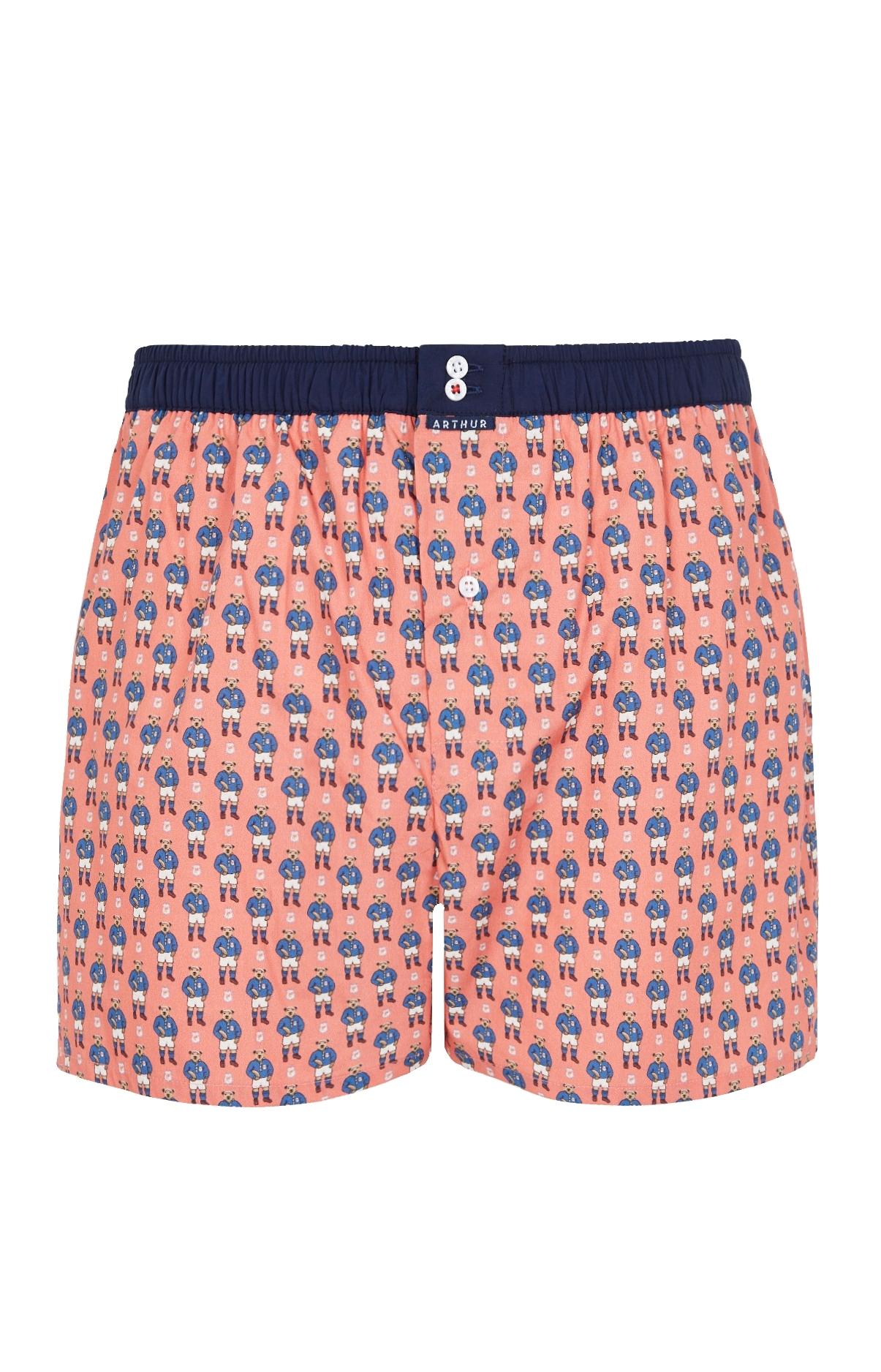 Caleçon avec suspensoir Homme Le Club n°1082 Orange 3