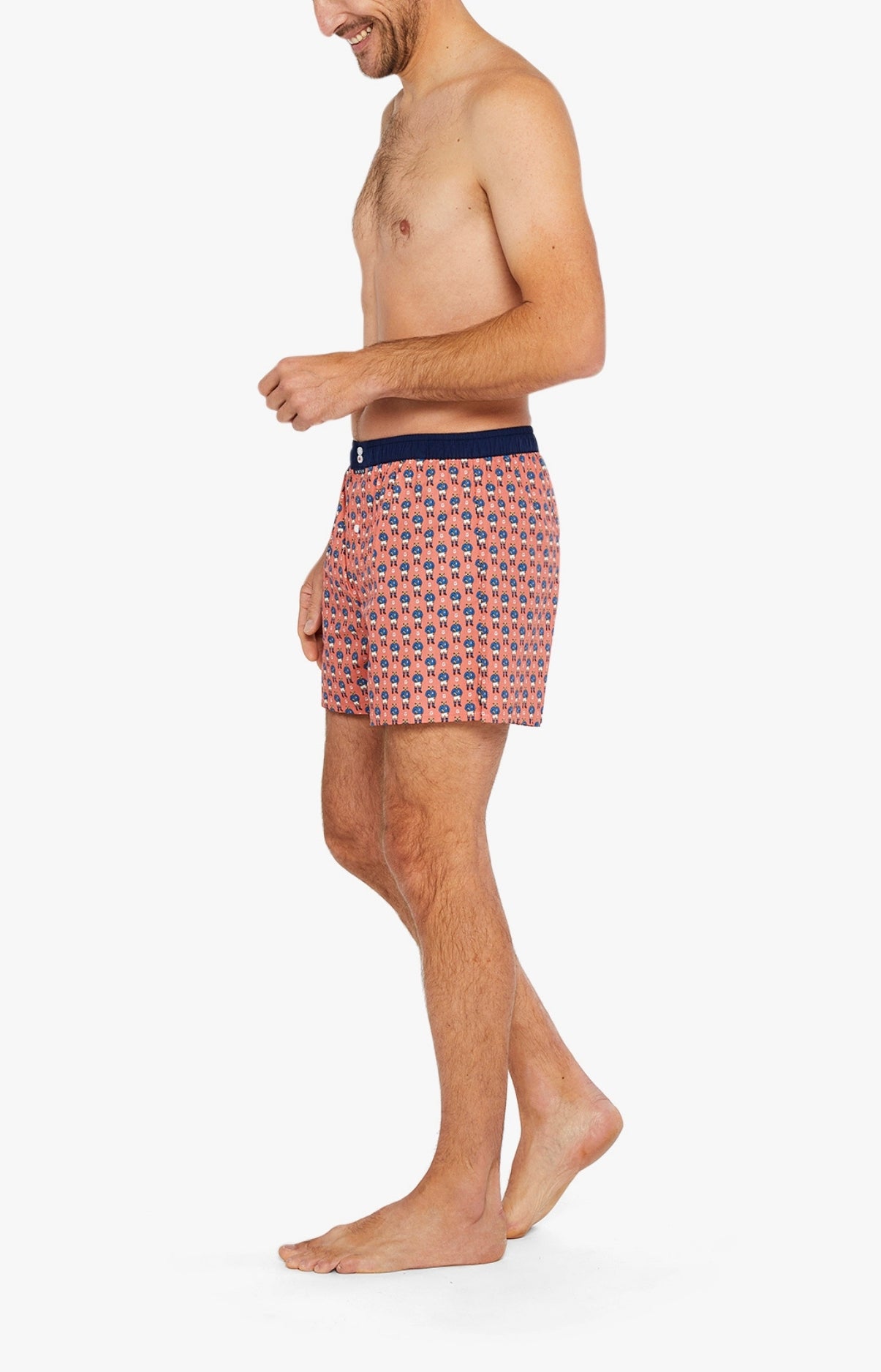 Caleçon avec suspensoir Homme Le Club n°1082 Orange 4