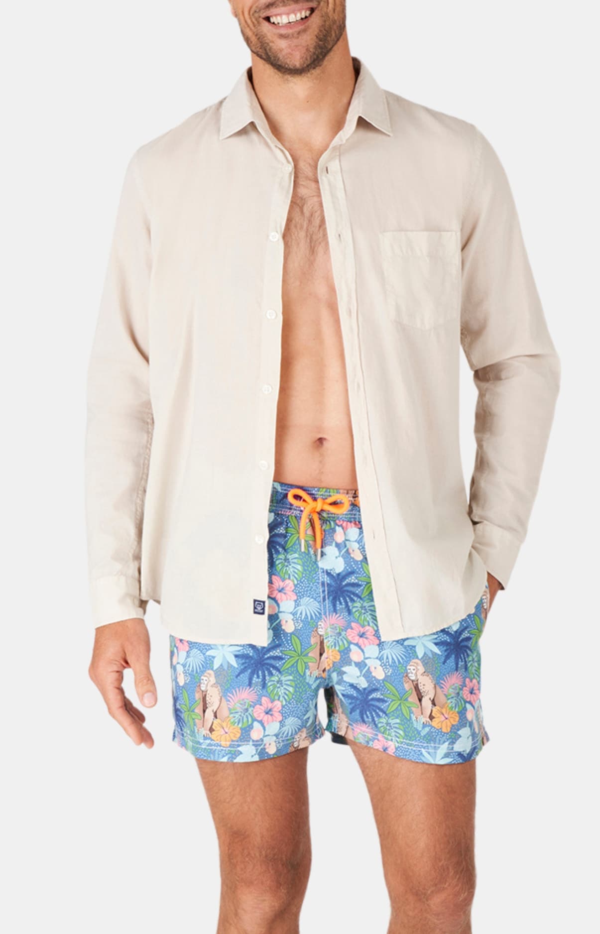 Chemise manches longues - Voile de coton 1