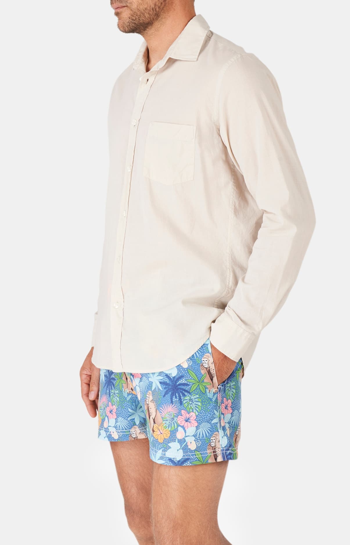 Chemise manches longues - Voile de coton 4
