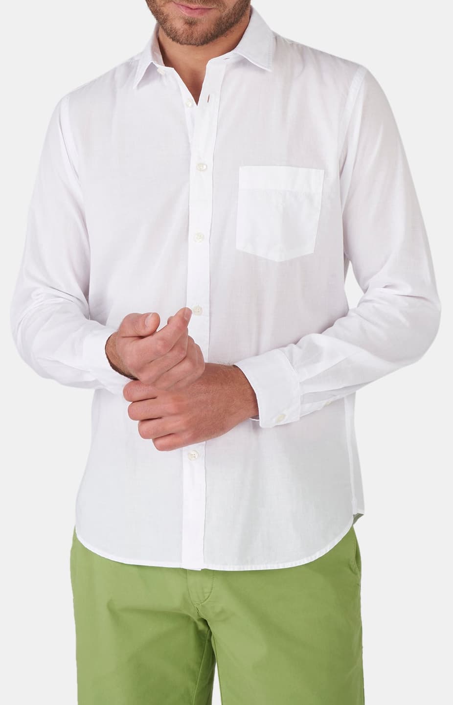 Chemise manches longues - Voile de coton 4