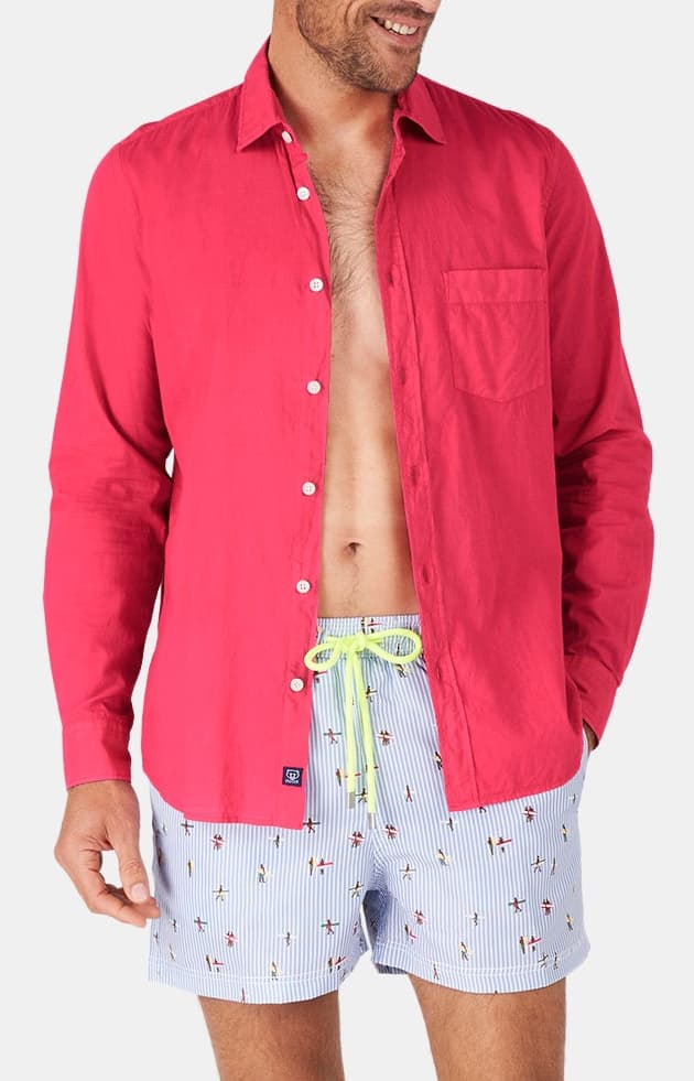 Chemise manches longues - Voile de coton 1