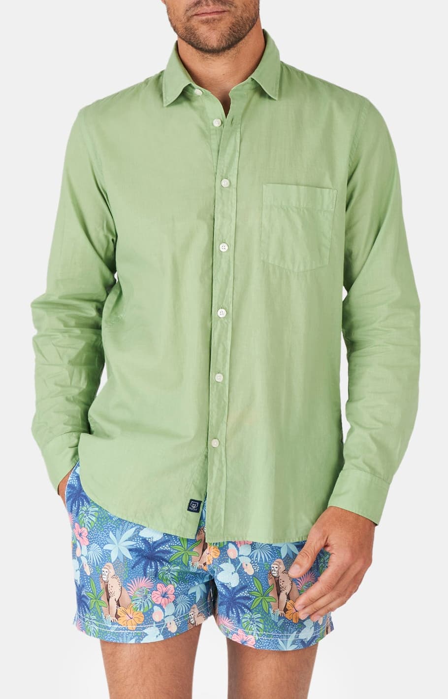 Chemise manches longues - Voile de coton 2