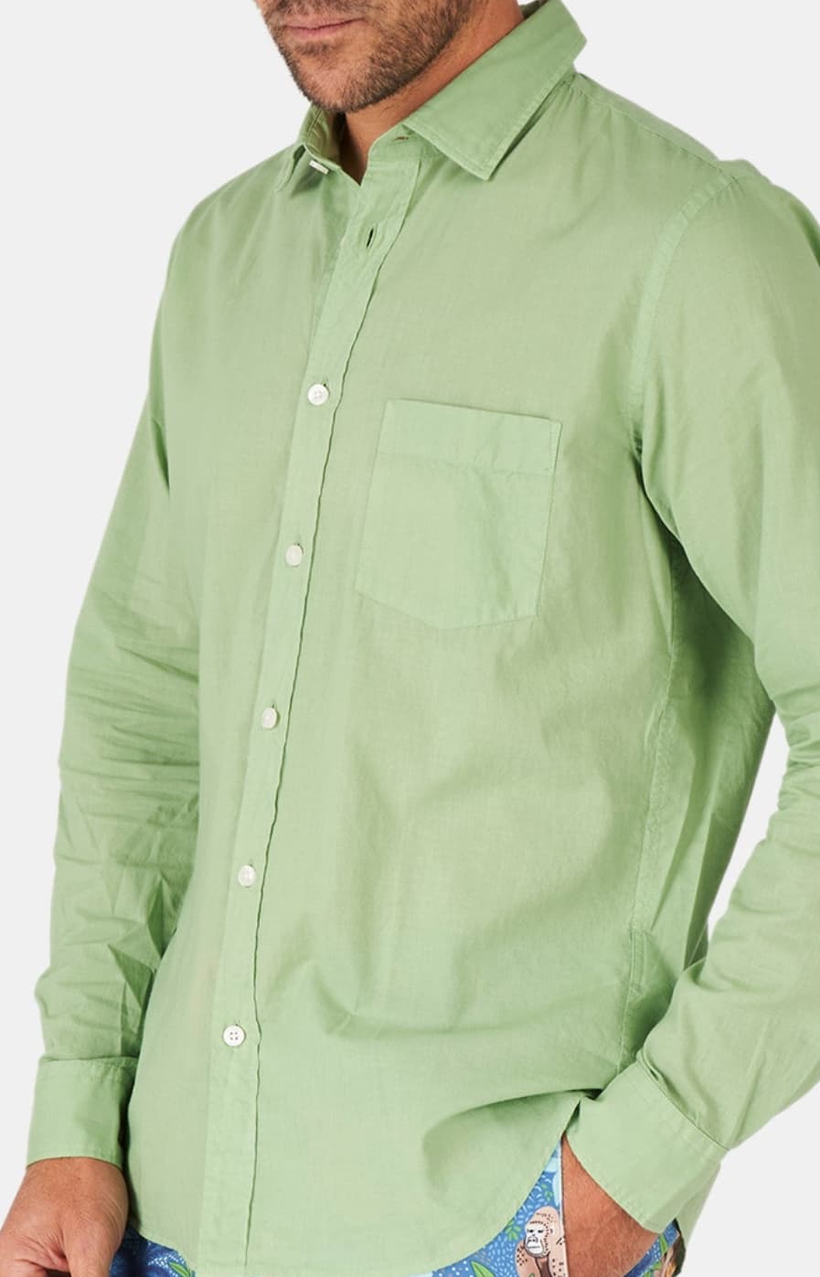 Chemise manches longues - Voile de coton 4