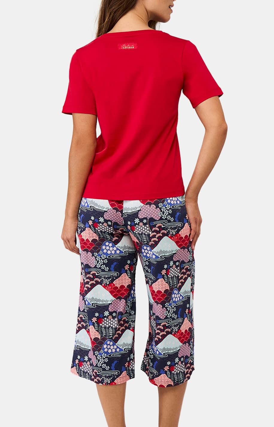 Pyjashort Femme Fuji Marine 6