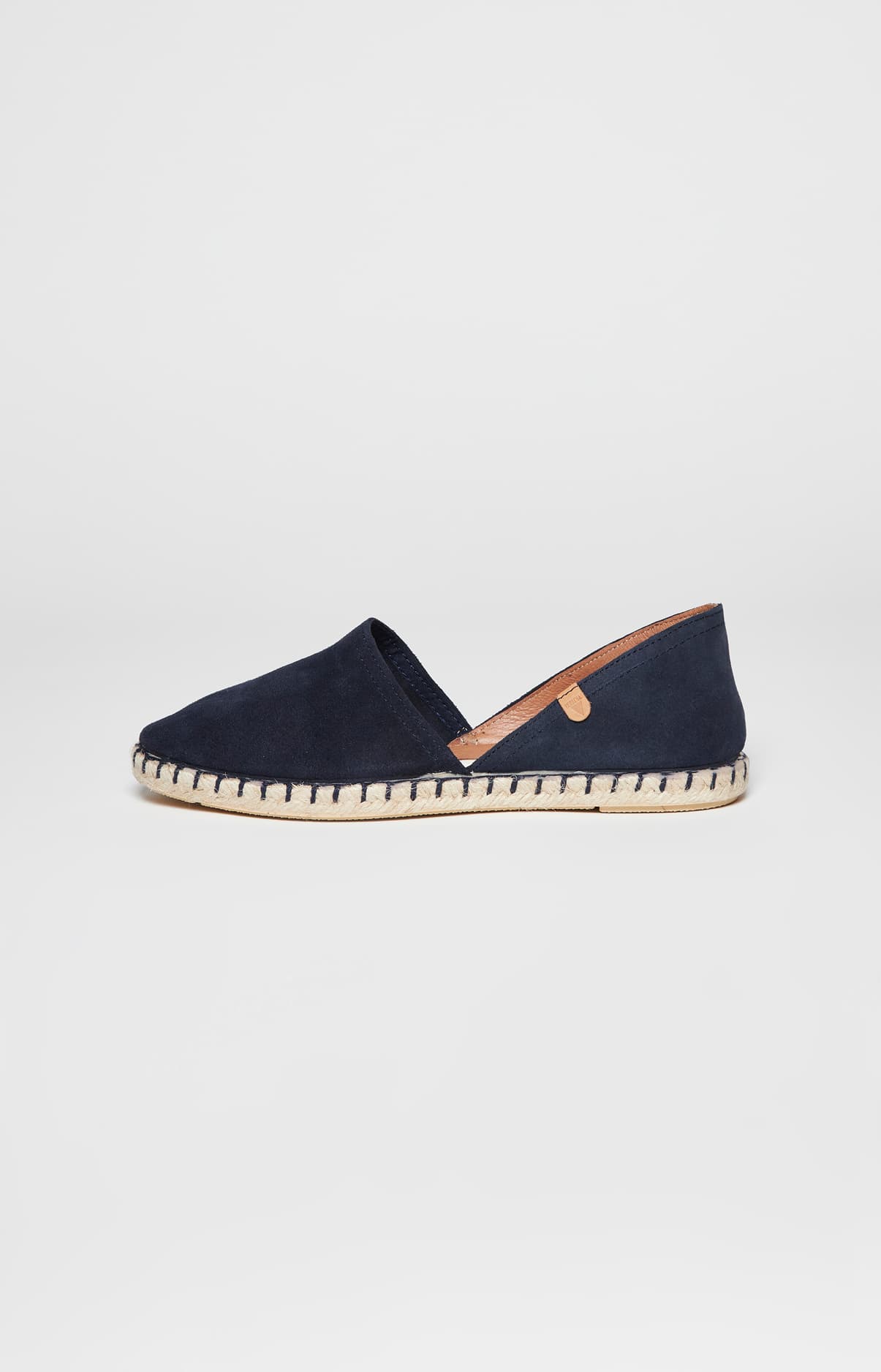 Espadrille unie Marine 2