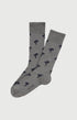 Chaussettes Homme Palmier Imprimé broderie Palmiers noirs 1