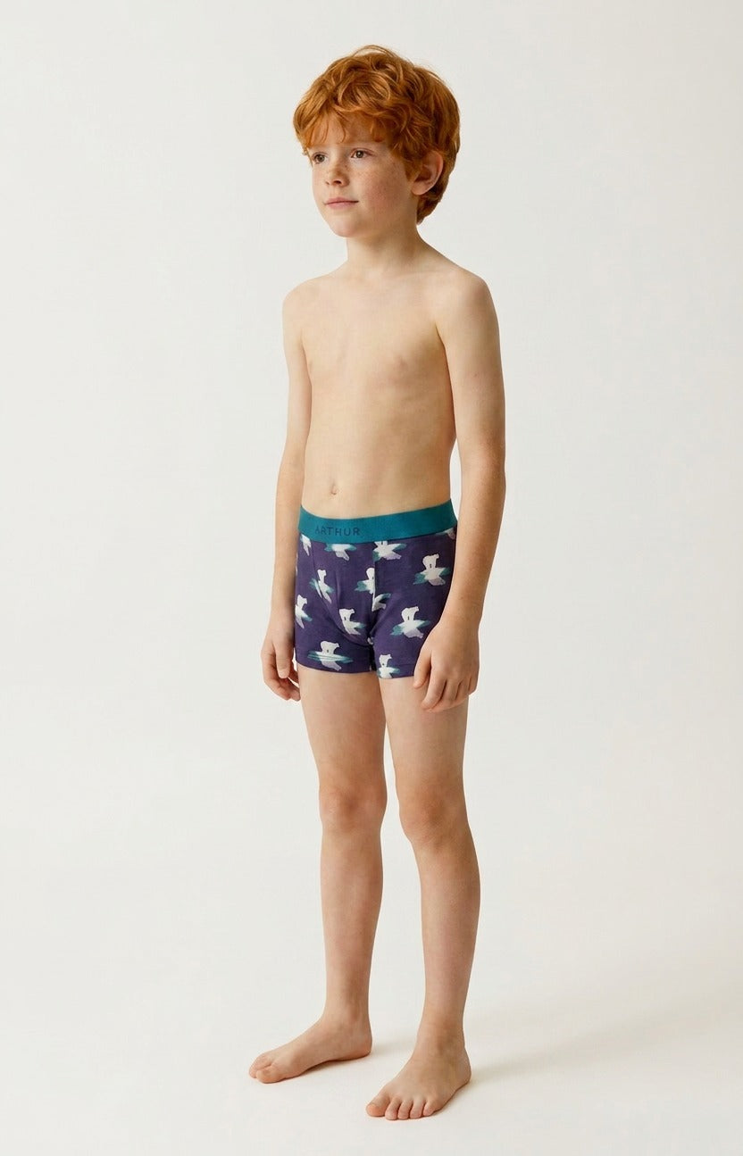 Boxer enfant en jersey de coton - Pôle position