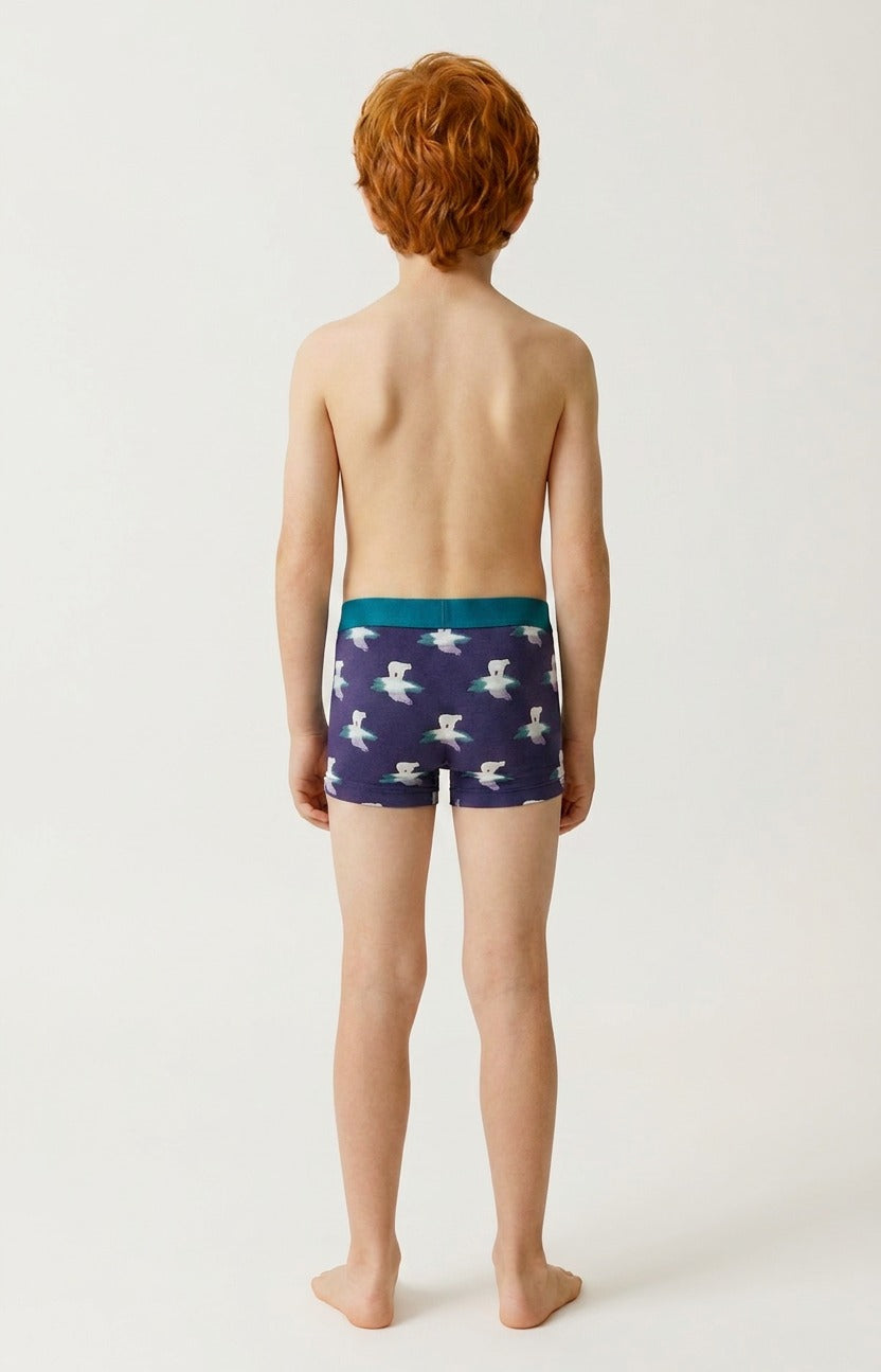 Boxer enfant en jersey de coton - Pôle position