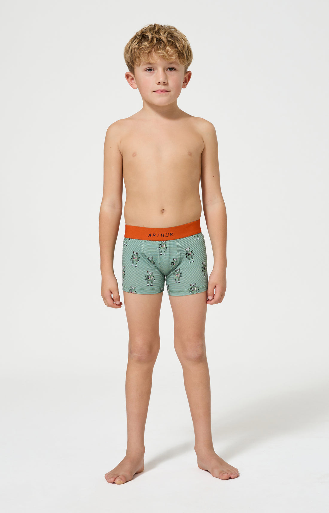 Boxer enfant Robot Imprimé robots 1