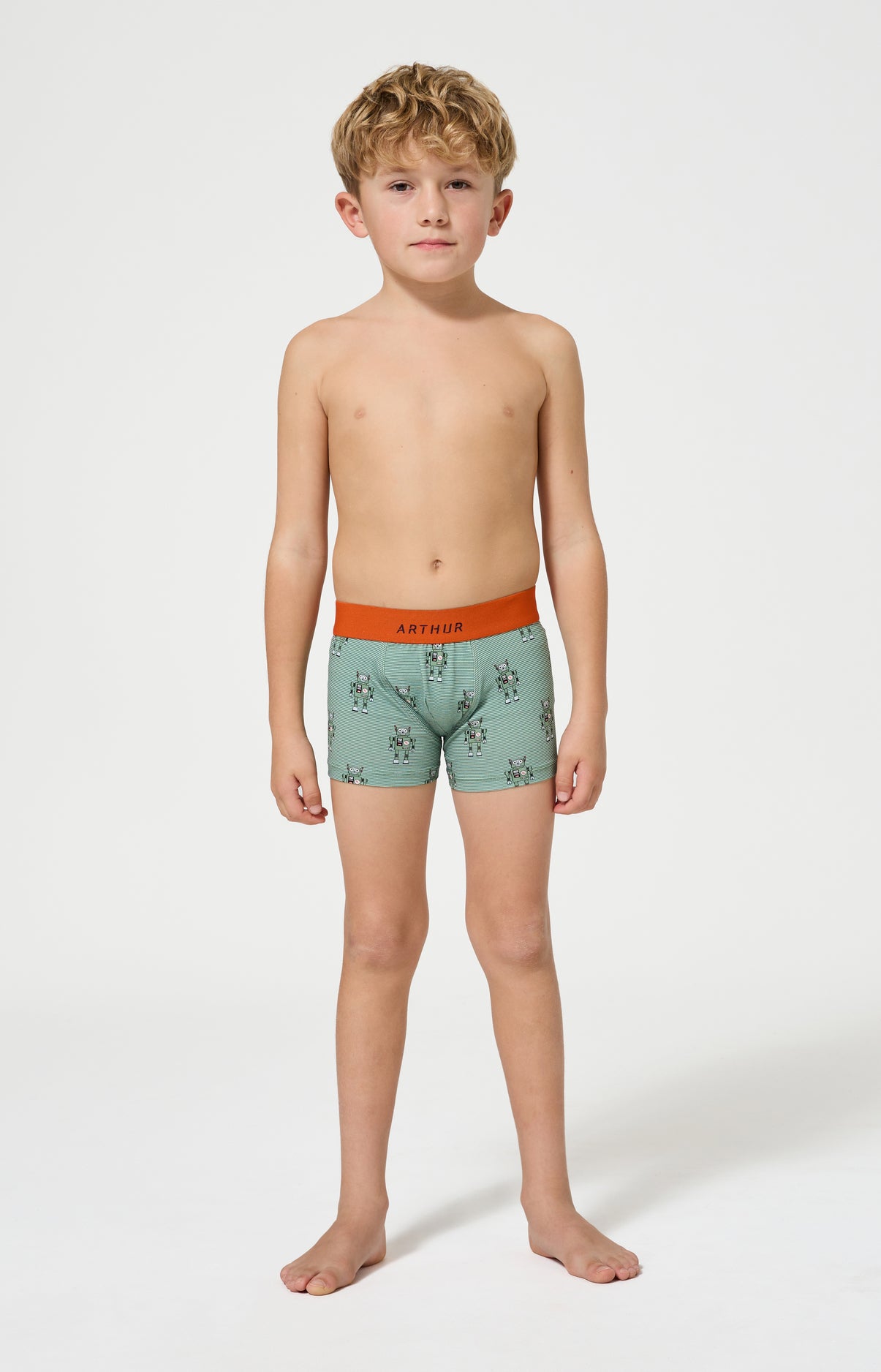 Boxer enfant Robot Imprimé robots 1