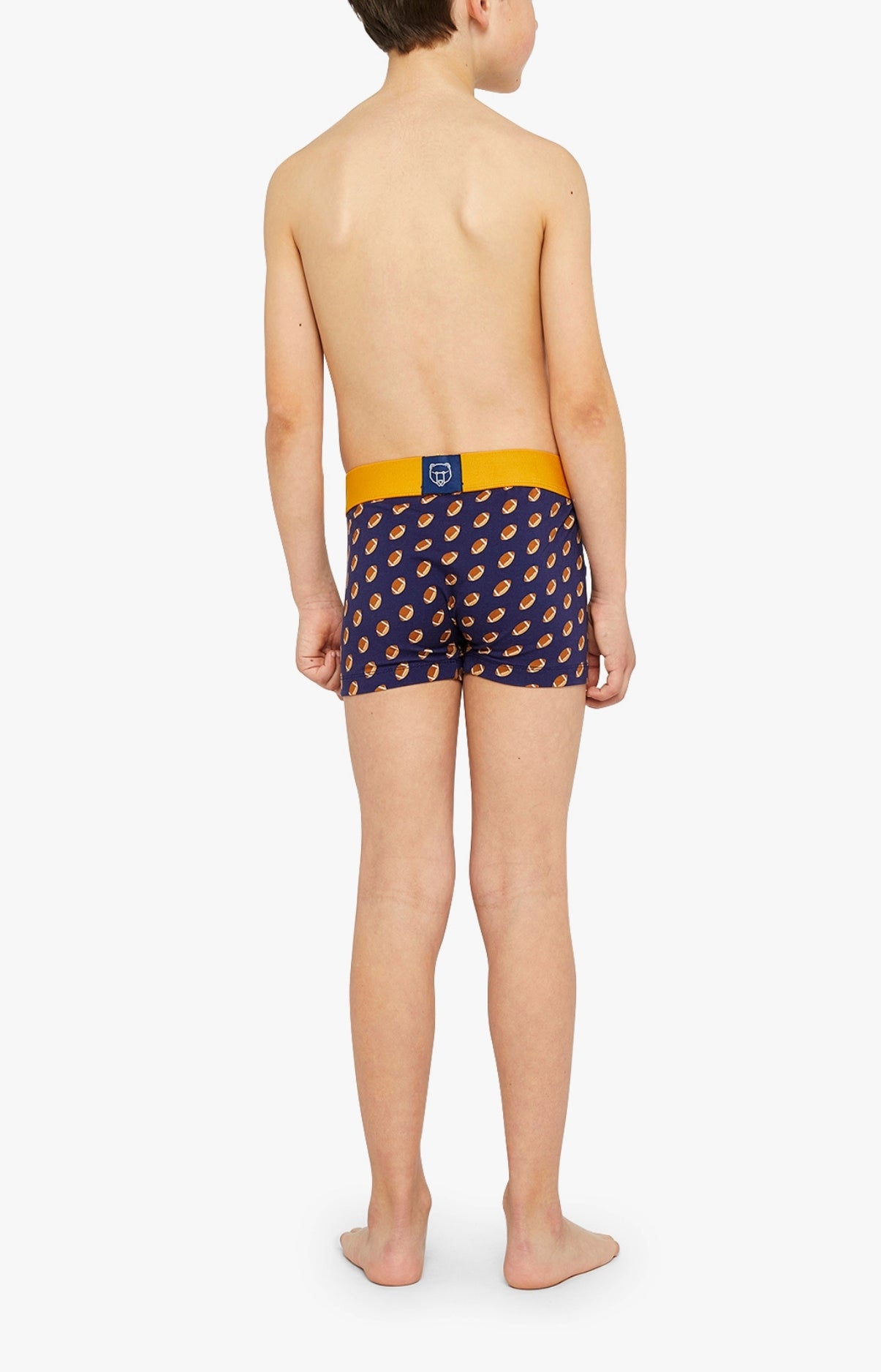 Boxer Enfant Rugby Marine 4