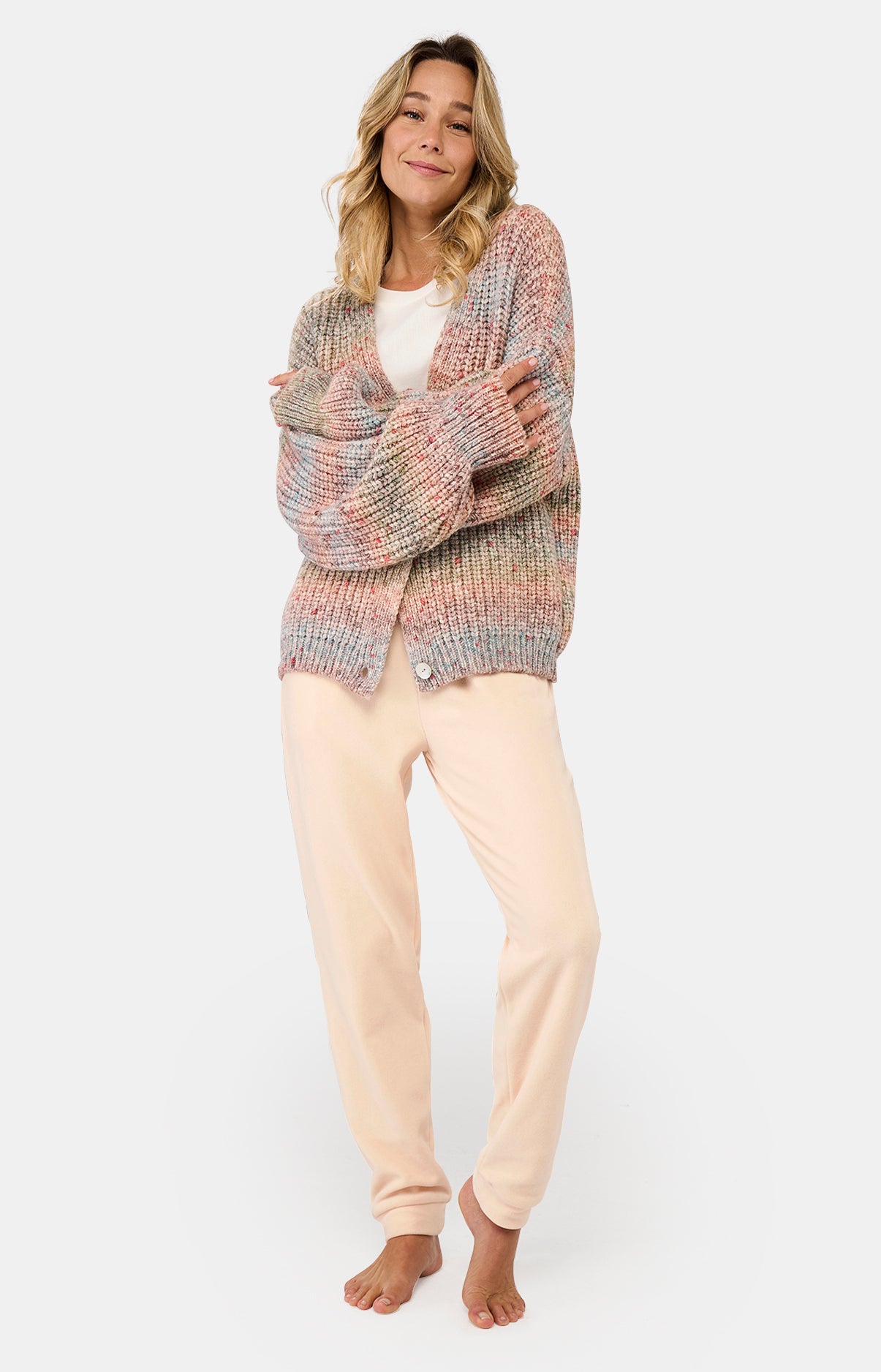 Gilet Femme Alpaga &amp; Laine de Mérinos Multicolore 5