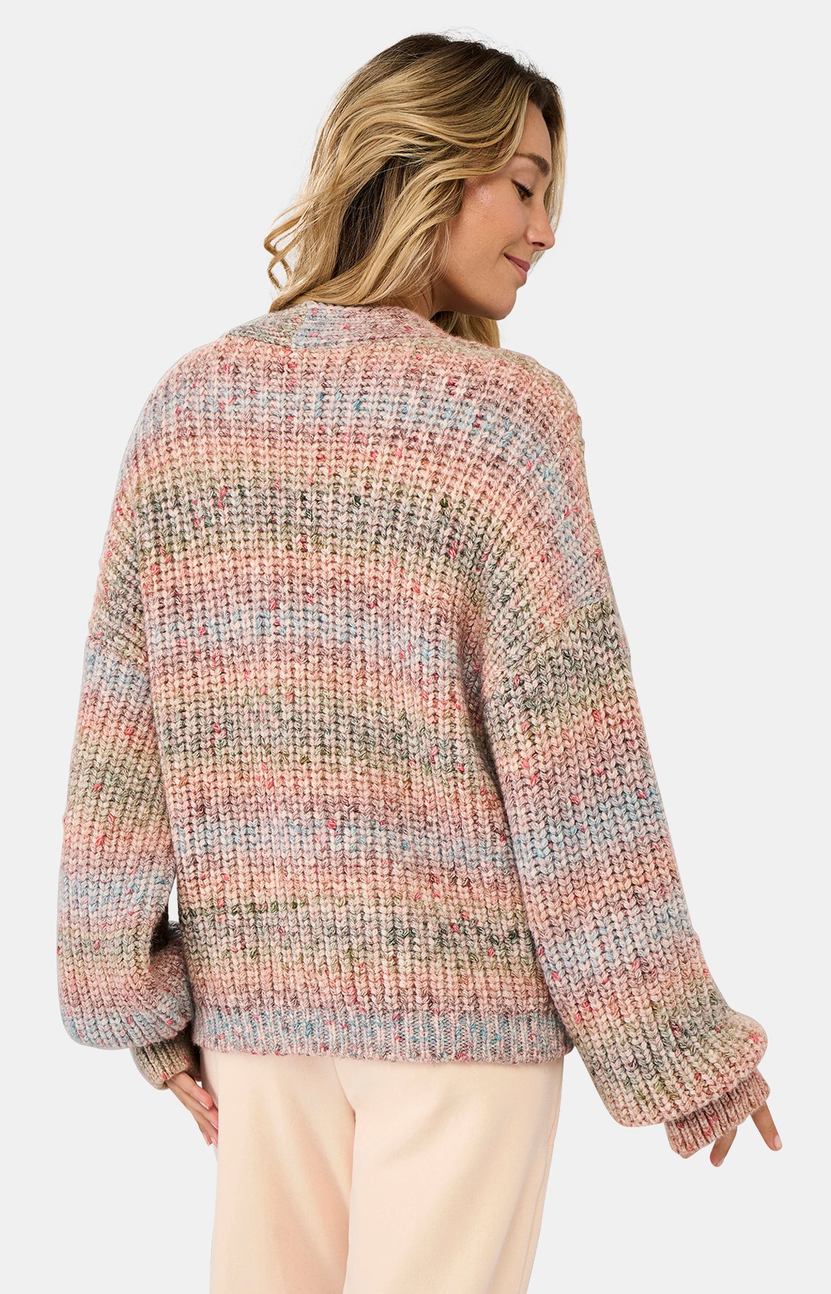 Gilet Femme Alpaga &amp; Laine de Mérinos Multicolore 6