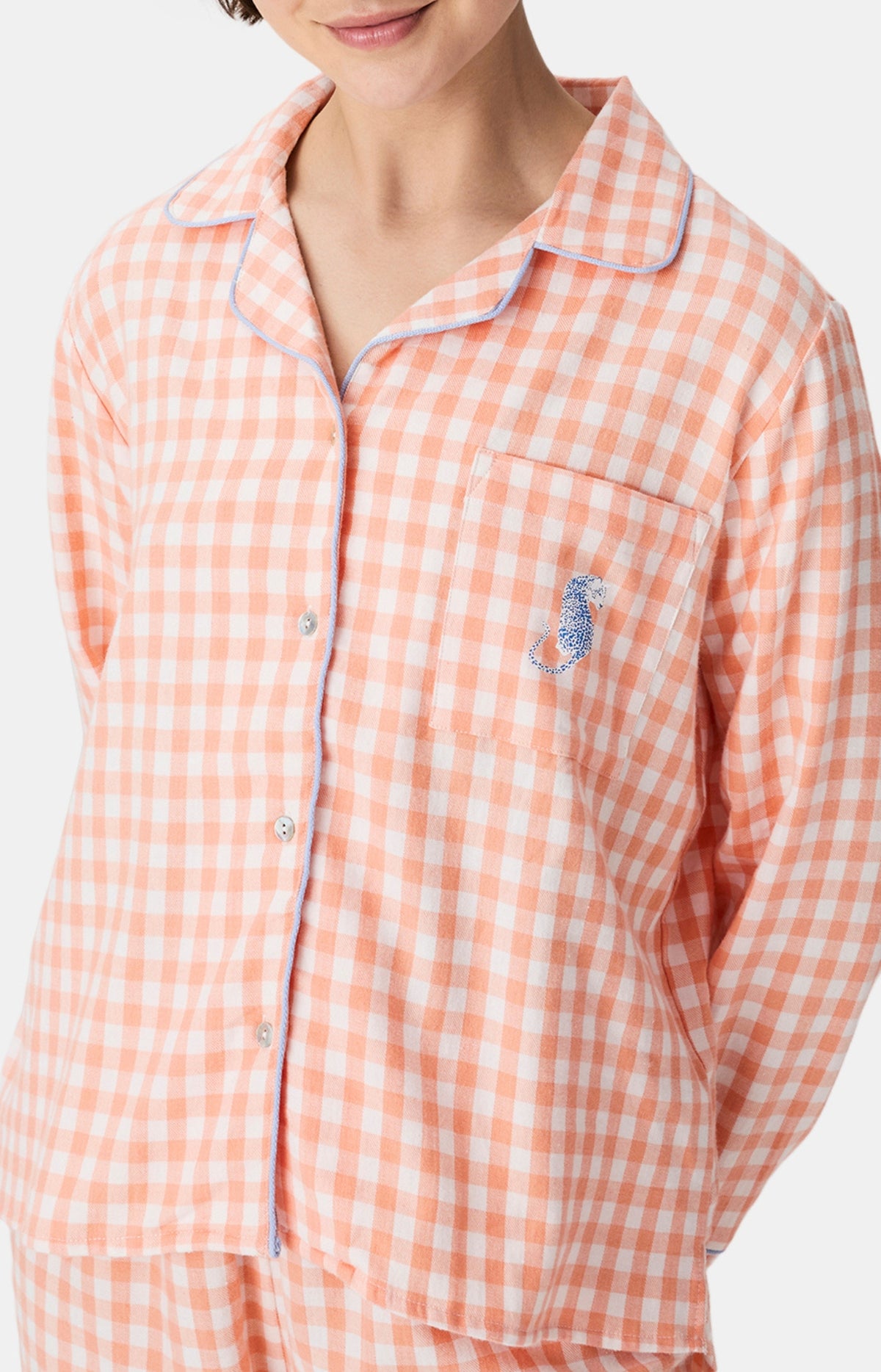 Pyjamas Femme Nina ORANGE 2
