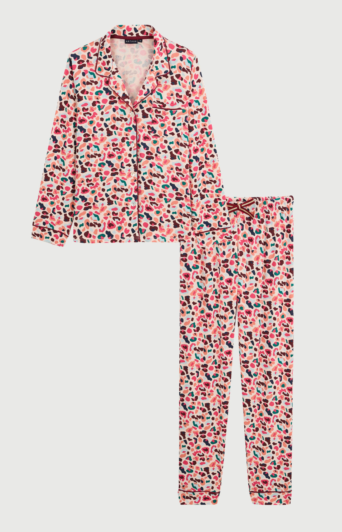 Pyjama boutonné en modal - Léopoldine