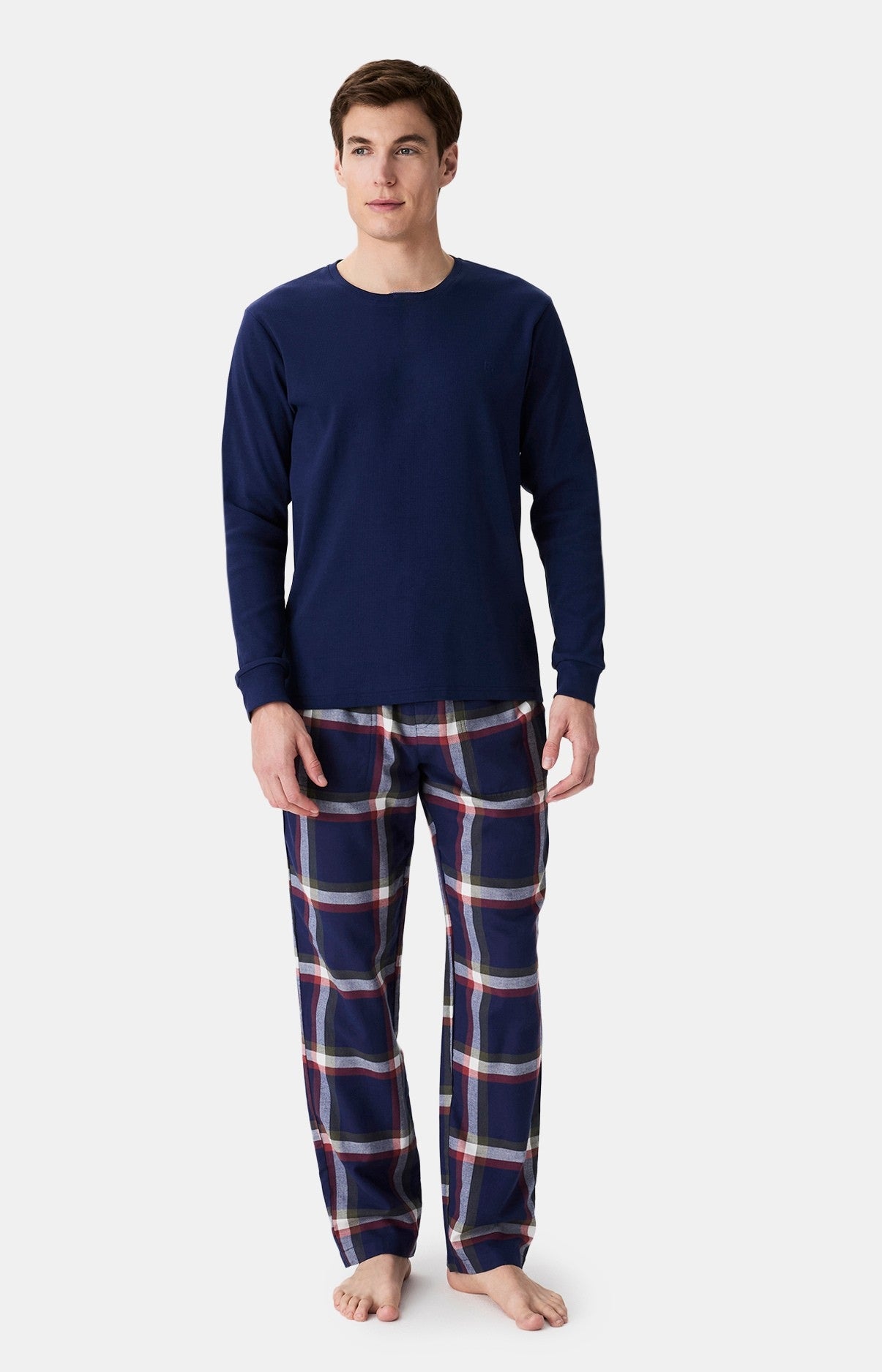 Haut Homme shirt manches longues Abysse MARINE 4