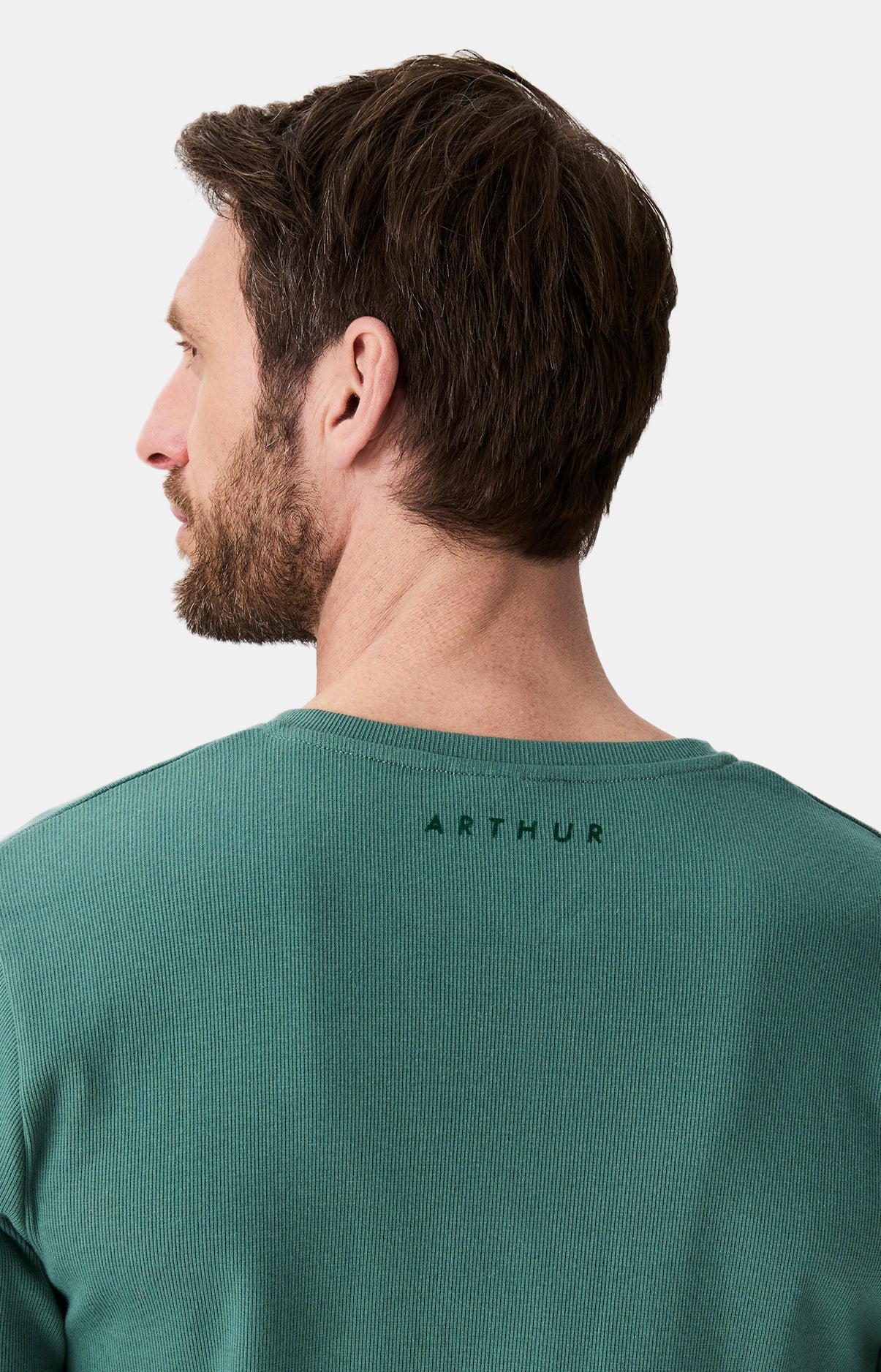 Haut Homme shirt manches longues Lichen SAUGE 7