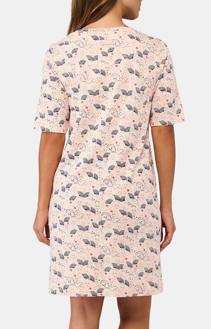Chemise de nuit sommeil levant - Poudré 6