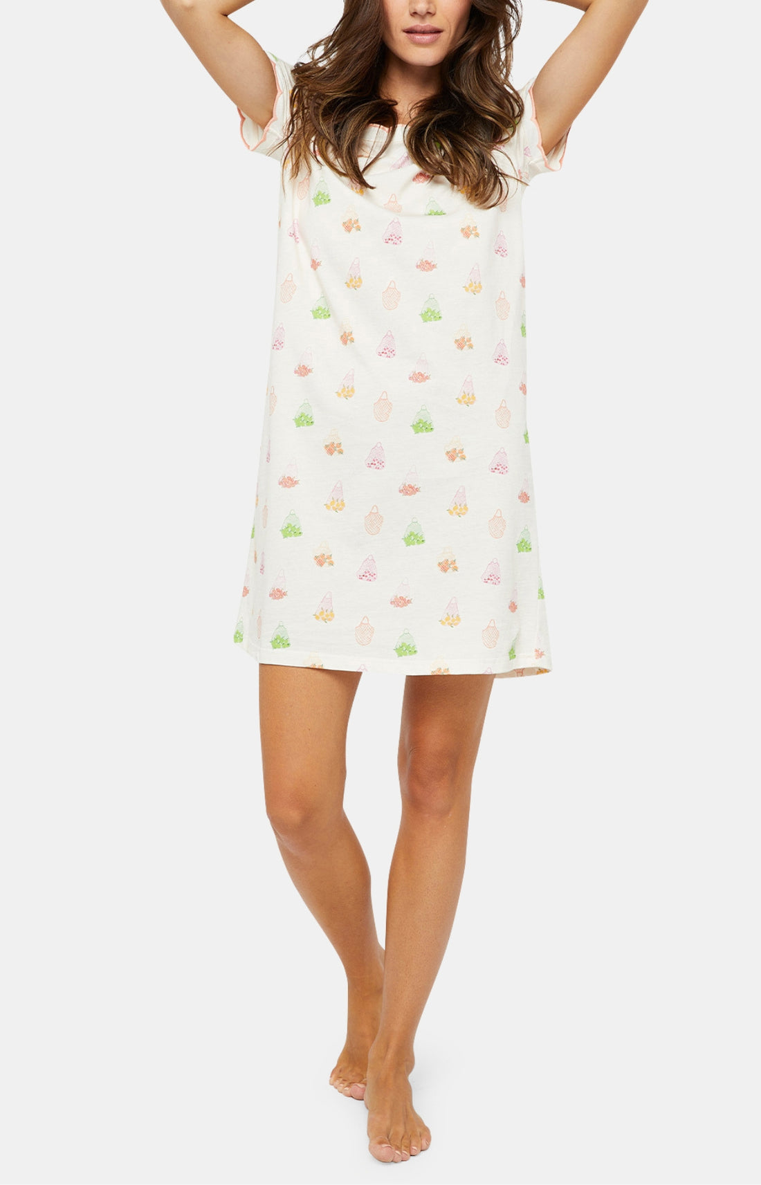 Chemise de nuit Femme Tutti Frutti Rose 1