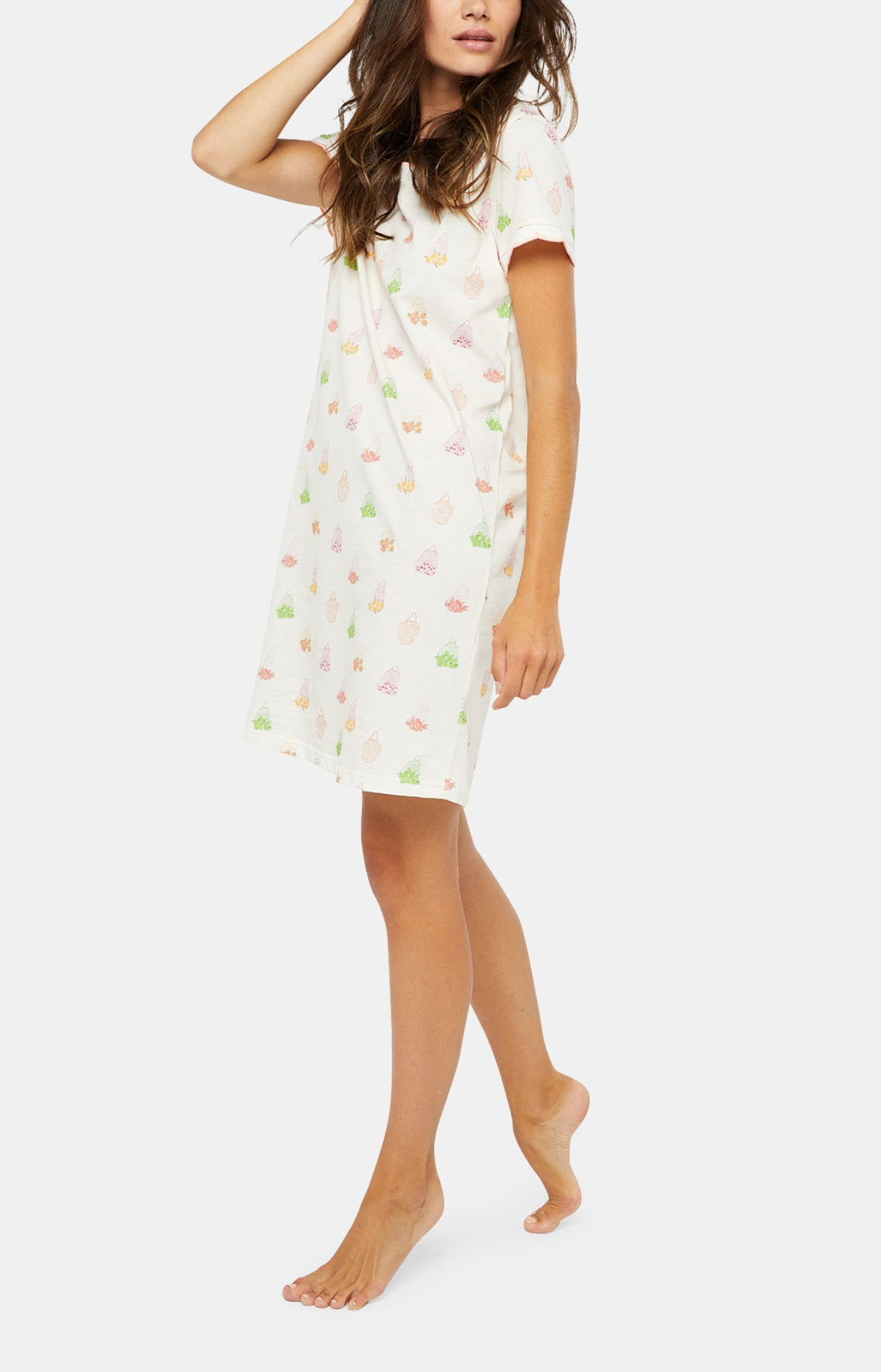 Chemise de nuit Femme Tutti Frutti Rose 2