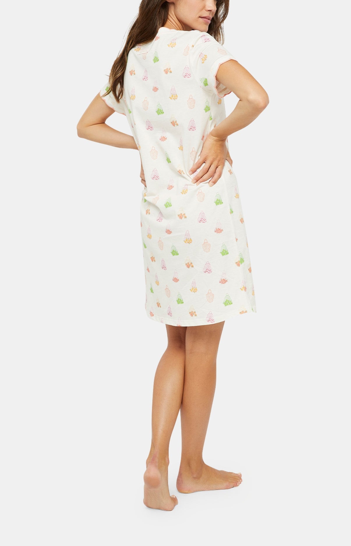 Chemise de nuit Femme Tutti Frutti Rose 4