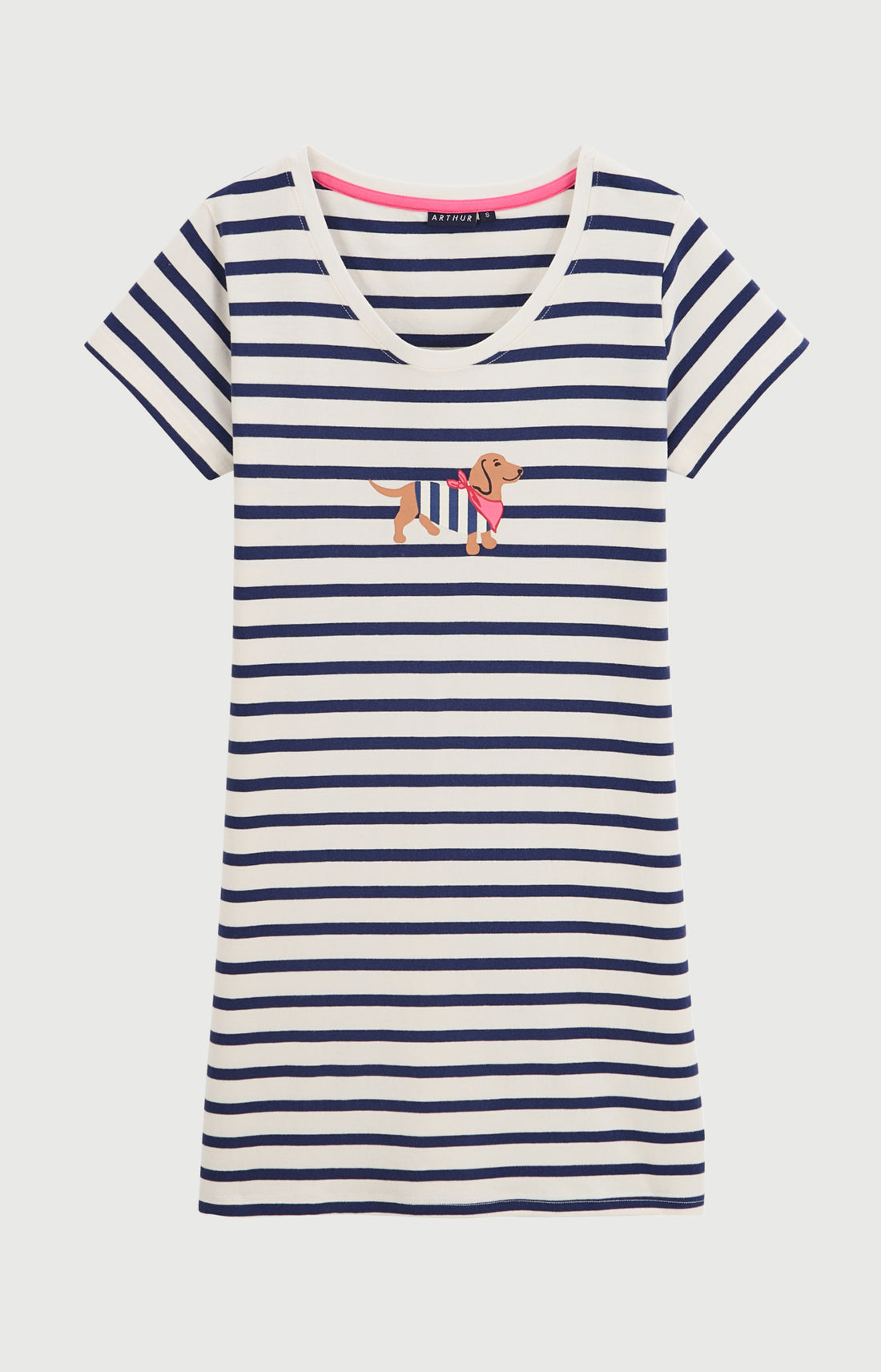 Chemise de nuit en jersey de coton - Tobbie