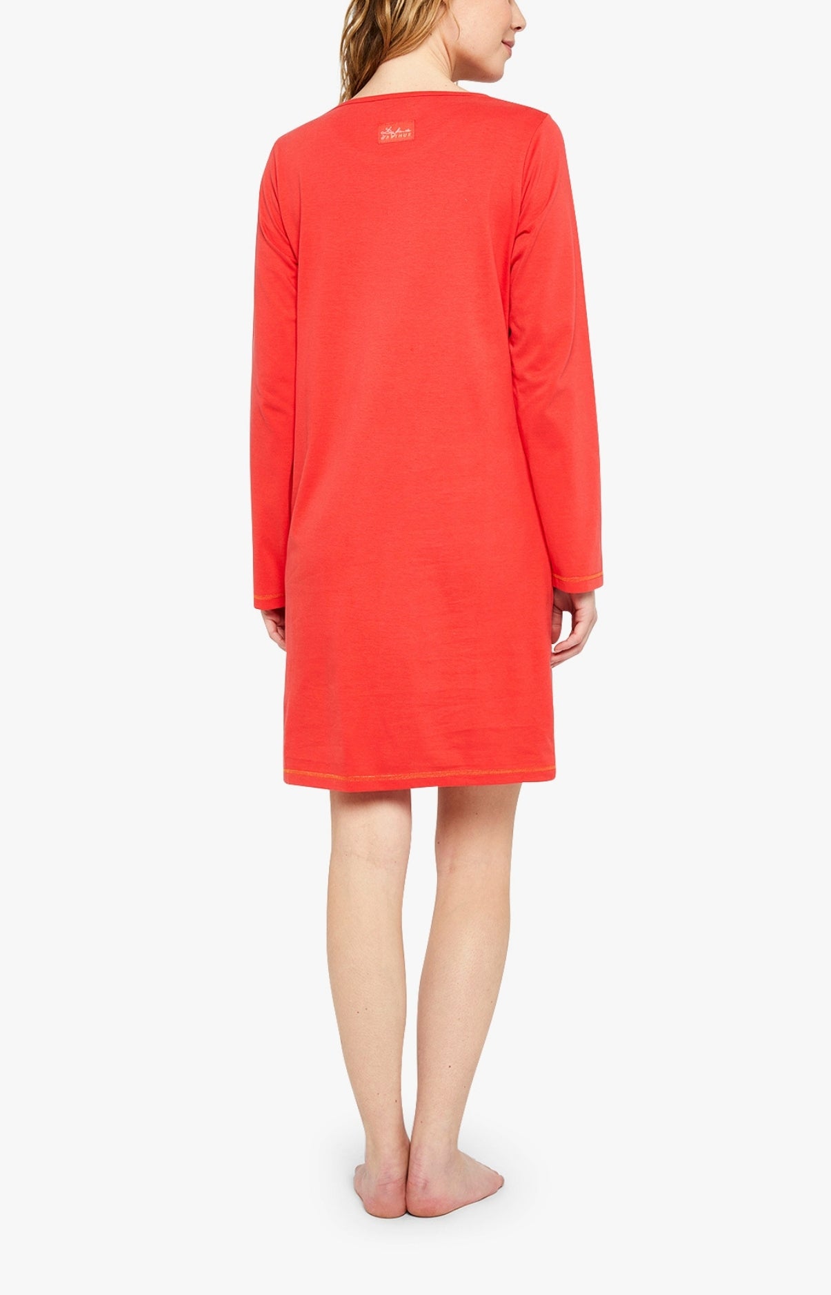 Chemise de nuit Femme Matin à glace Rouge 5