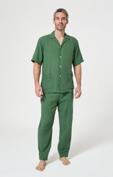 Pyjama Homme Mousse Manches courtes Couleur MOUSSE 1