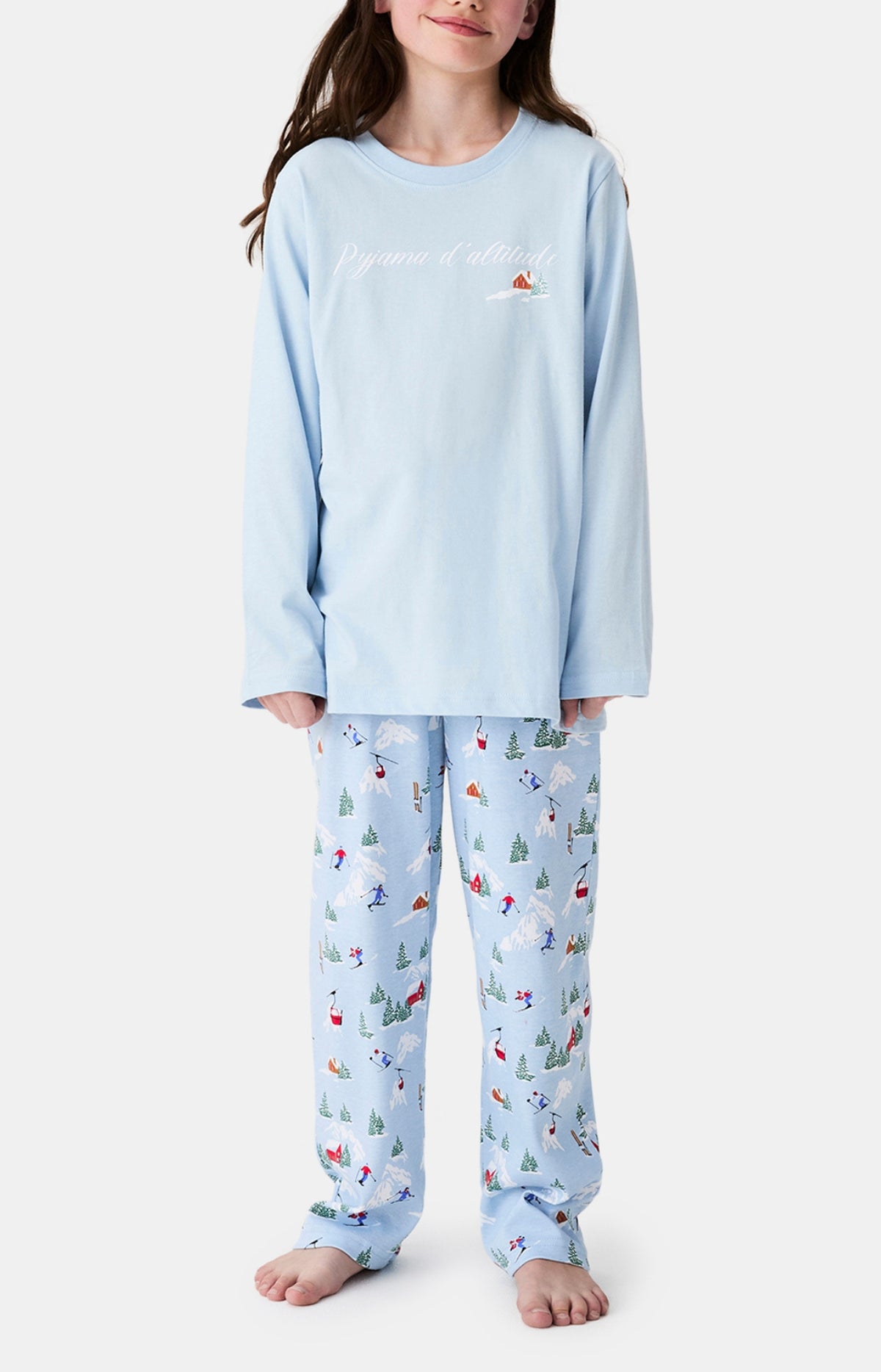 Pyjamas Enfant Noël en altitude CIEL 1