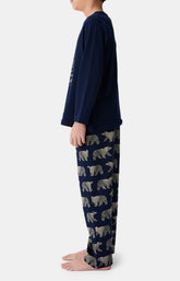 Pyjamas Enfant Nuit Polaire MARINE 7