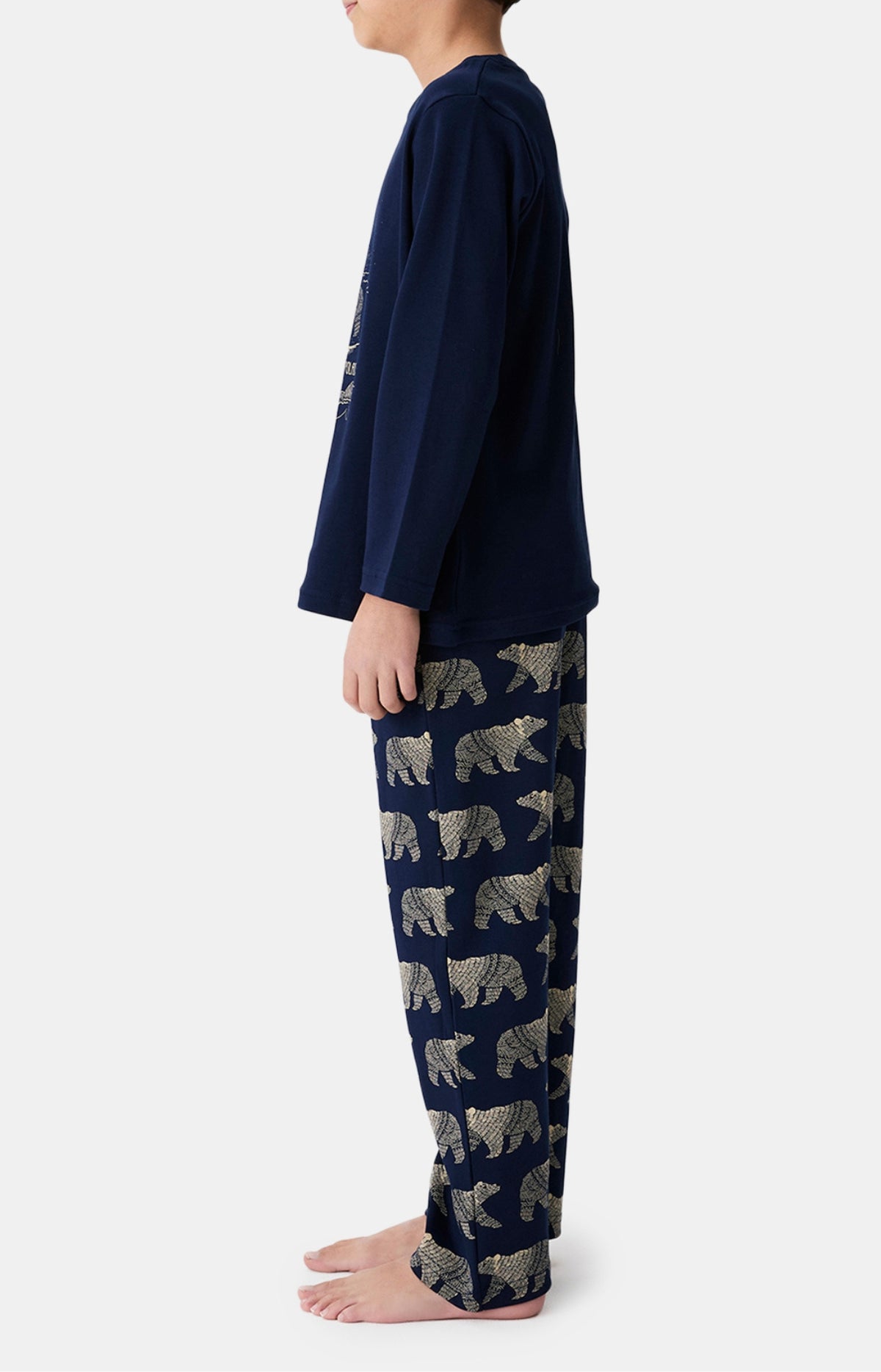 Pyjamas Enfant Nuit Polaire MARINE 7