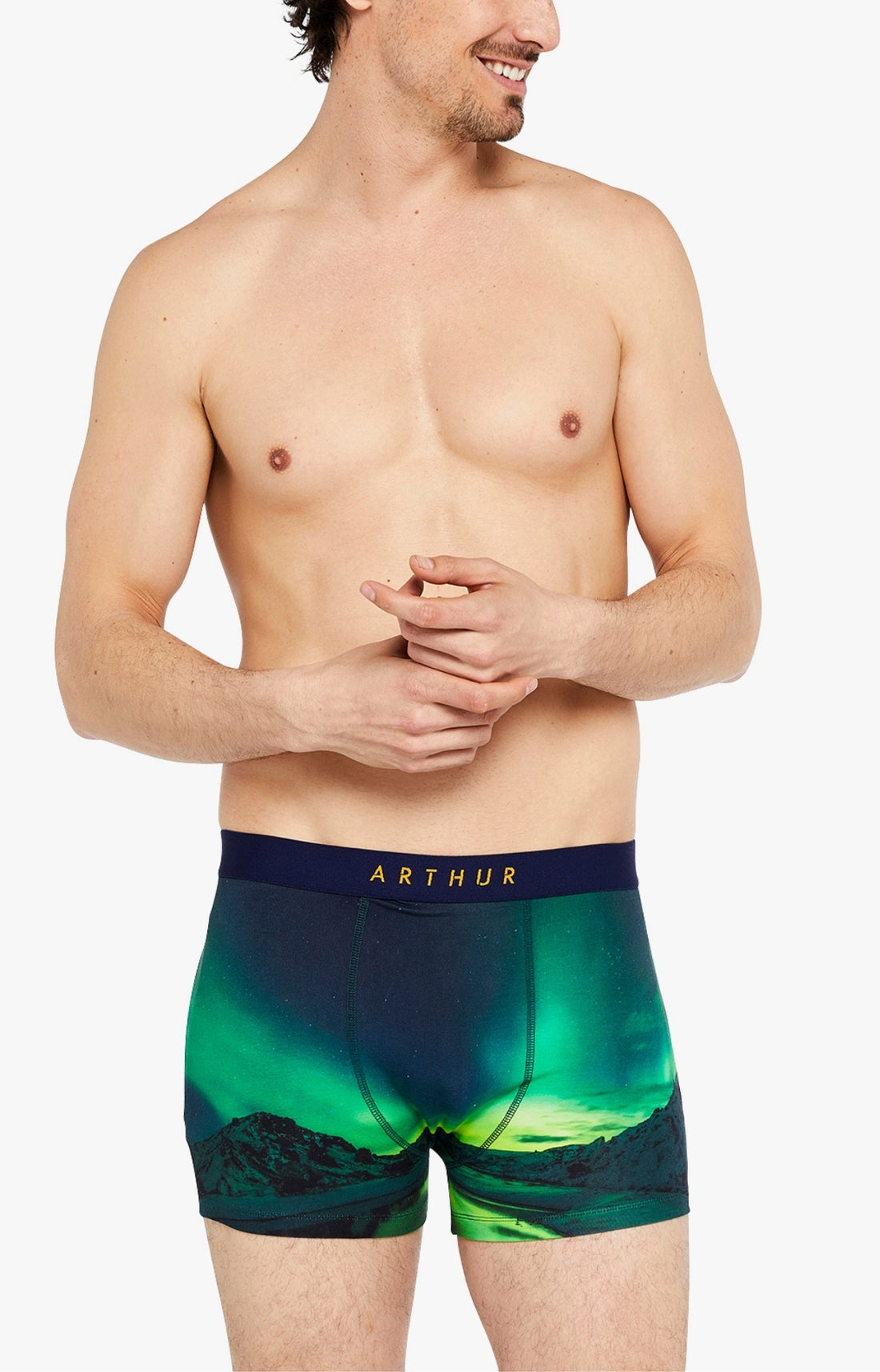 Boxer Homme Boréal Vert 1