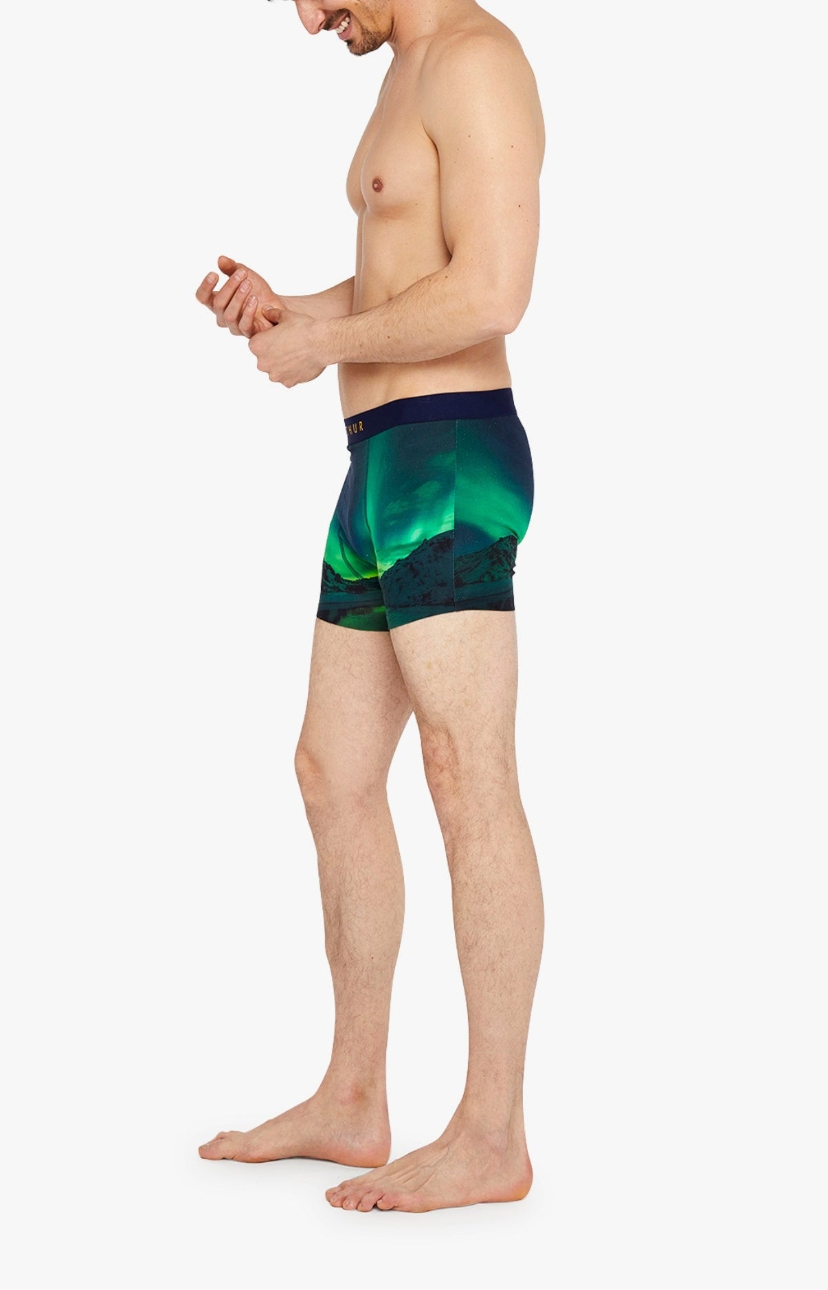 Boxer Homme Boréal Vert 4