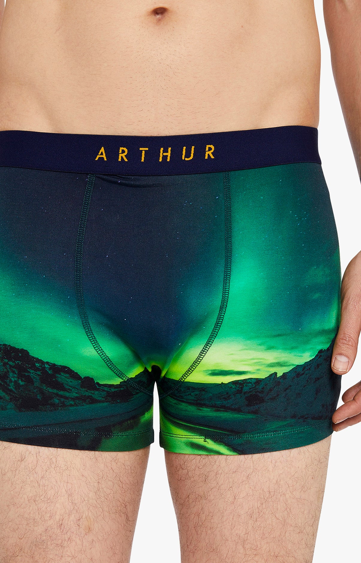 Boxer Homme Boréal Vert 2