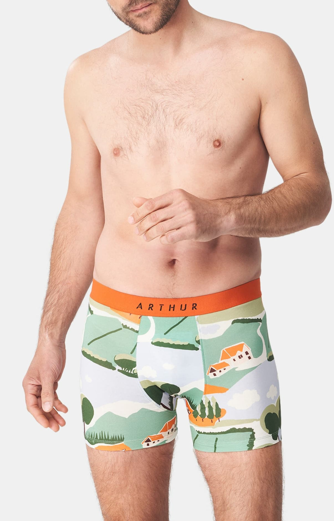 Boxer Homme Campagne Homme Vert 2